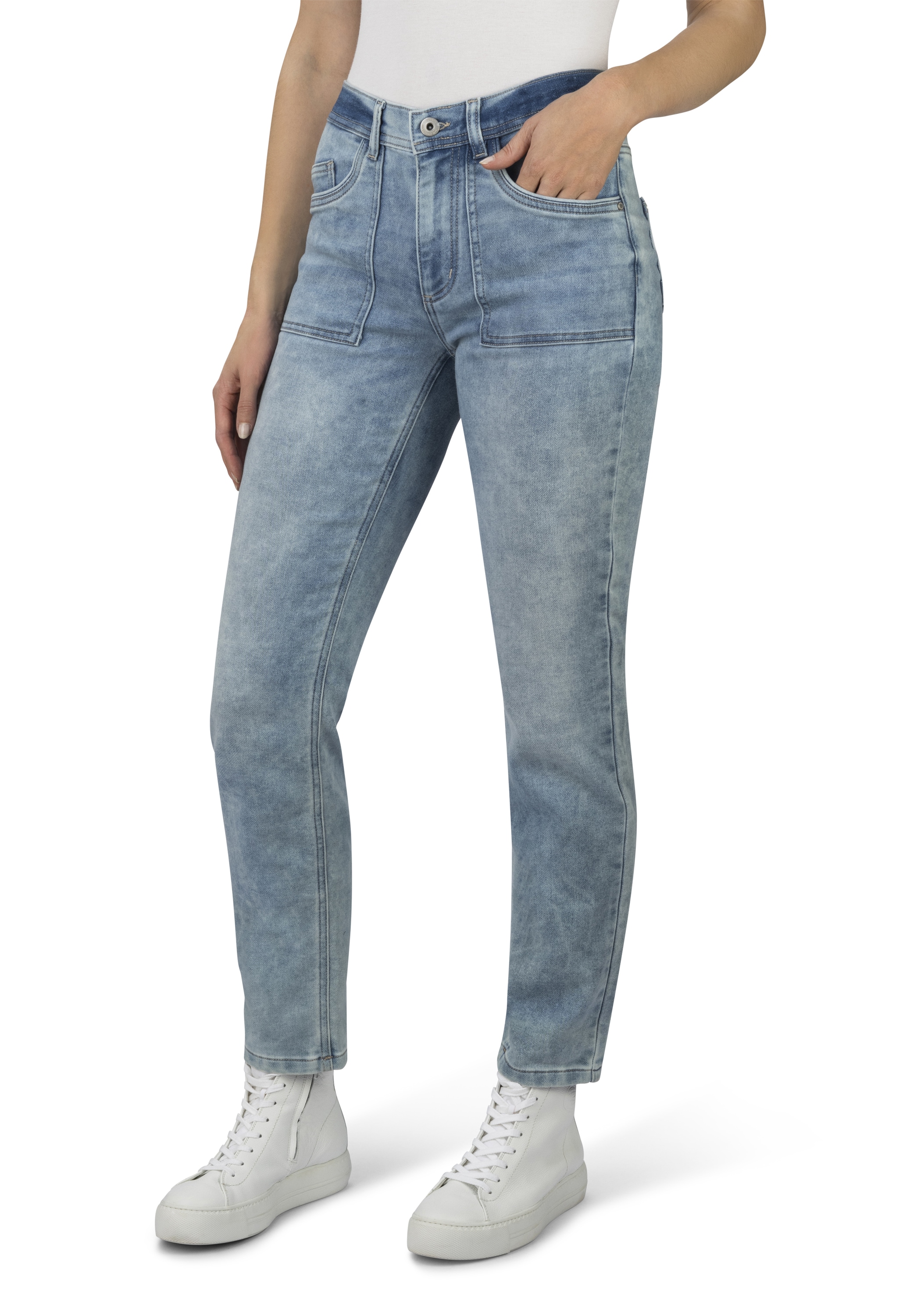 STOOKER WOMEN 5-Pocket-Jeans "DAVOS Jogg Edition Jeeans" Boyfriendjeans Cas günstig online kaufen