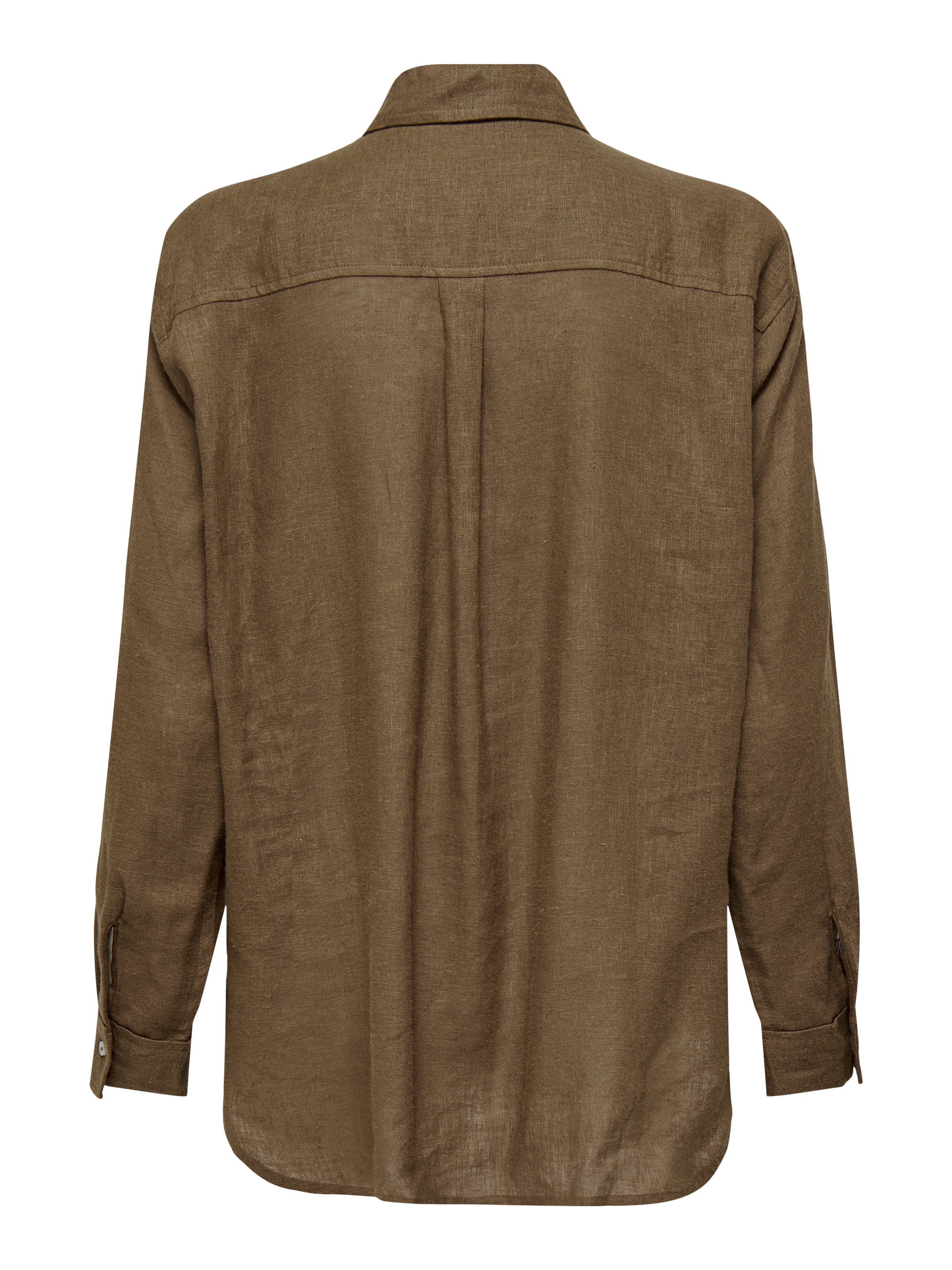 ONLY Longbluse »ONLTOKYO L/S LINEN BLEND SHIRT« mit Leinen