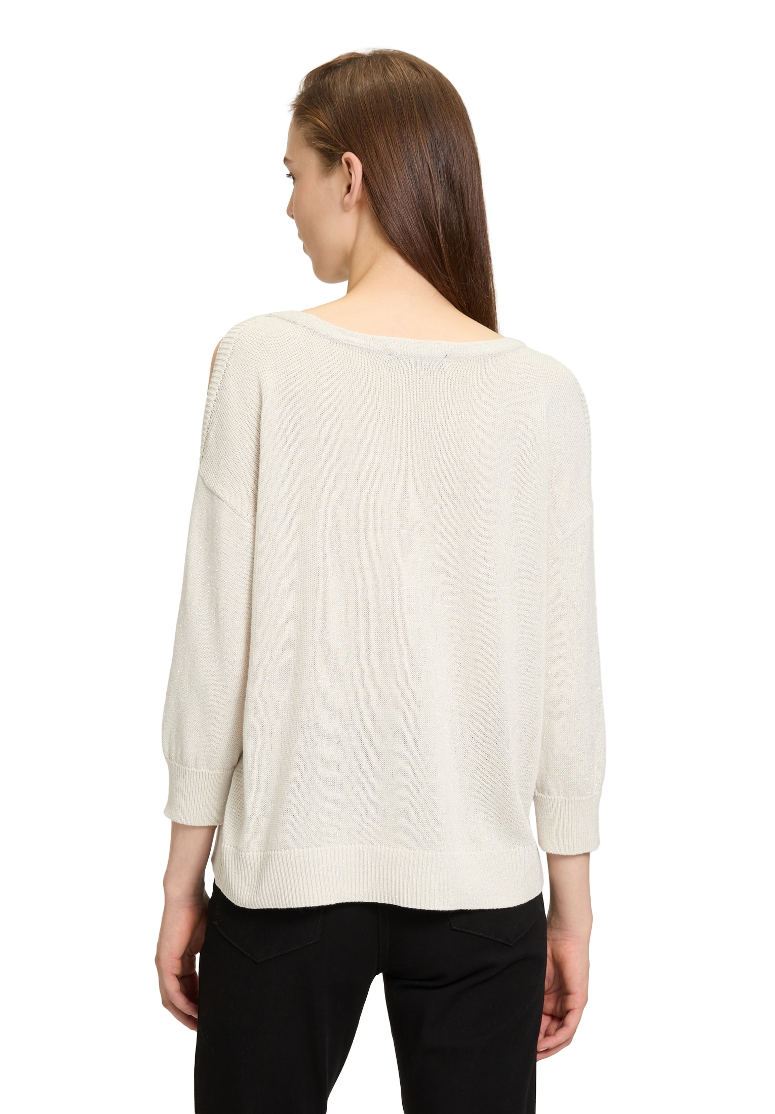 Betty Barclay Strickpullover »Betty Barclay Feinstrickpullover mit 3/4 Arm«, (1 tlg.), Cut-Outs