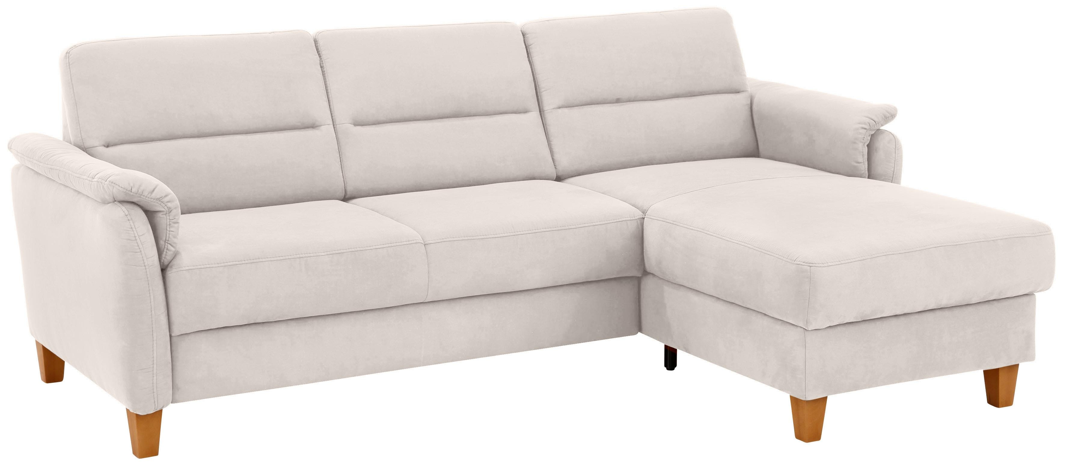 Home affaire Ecksofa "Palmera L-Form, B: 244 cm - OTTO. Verlässliche Qualität." optional Schlaffunktion & Bettkasten, Federkern