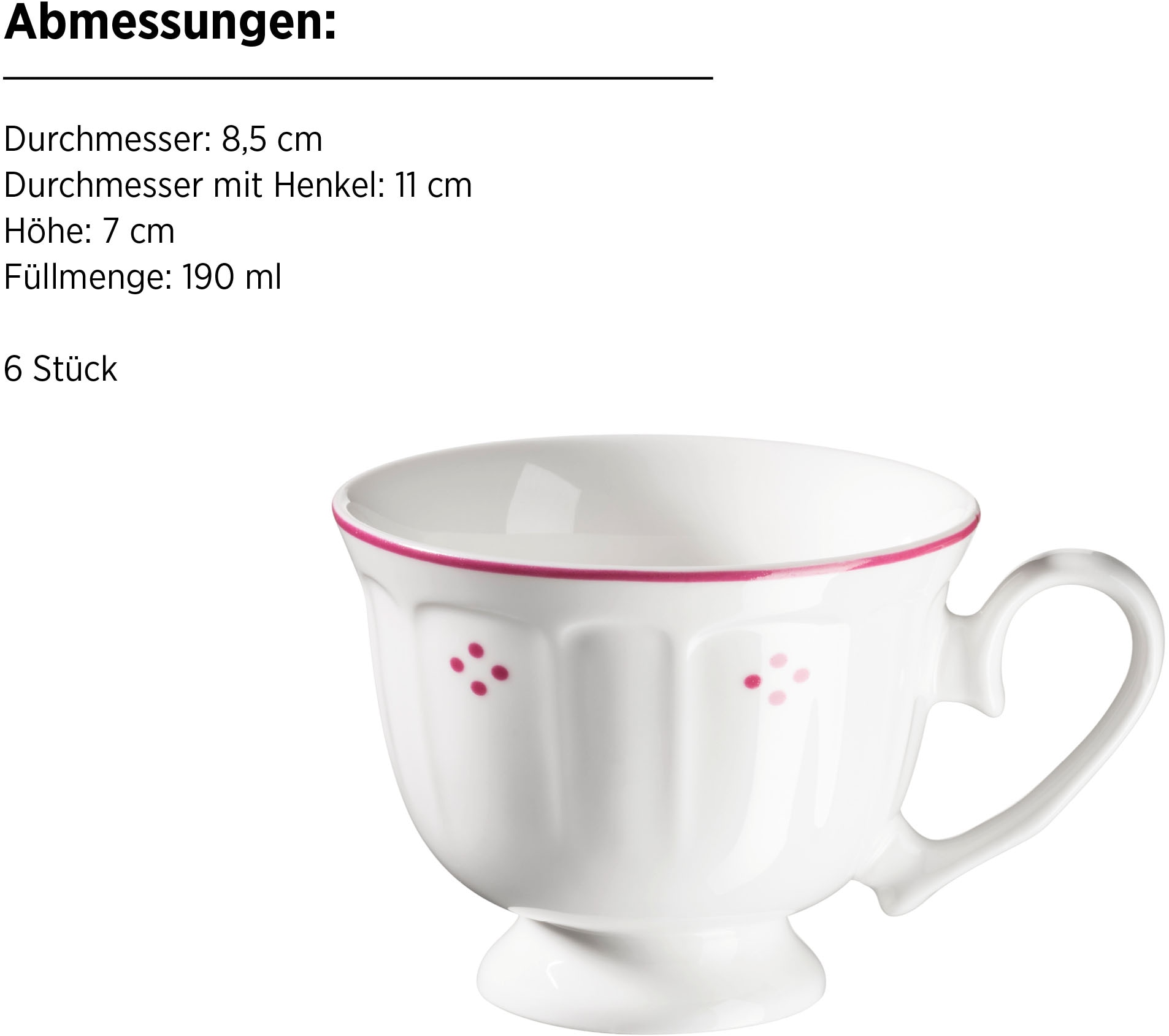 MÄSER Kaffeeservice »Lova«