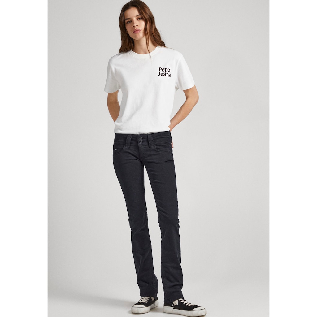 Pepe Jeans Regular-fit-Jeans »VENUS«, mit Badge