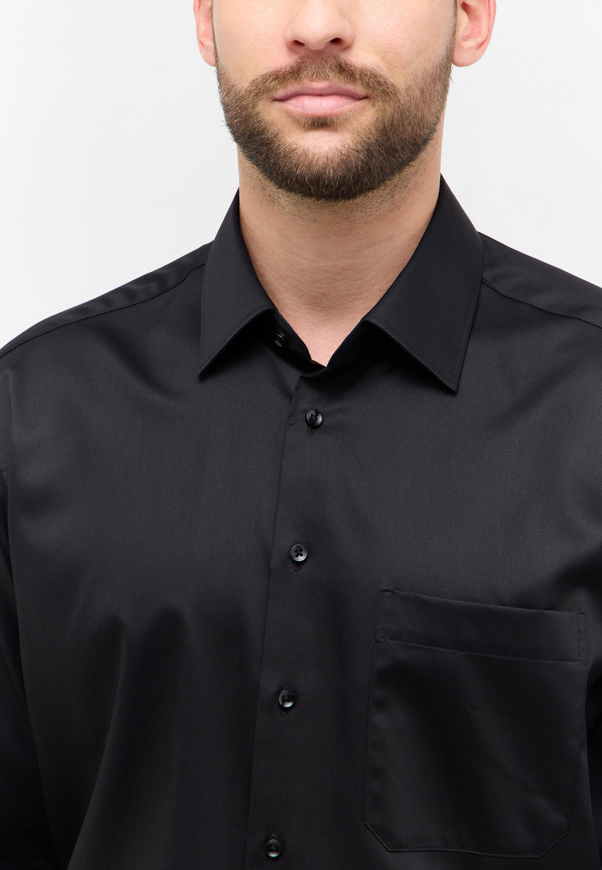 Eterna Langarmhemd »COMFORT FIT« NON IRON (bügelfrei)