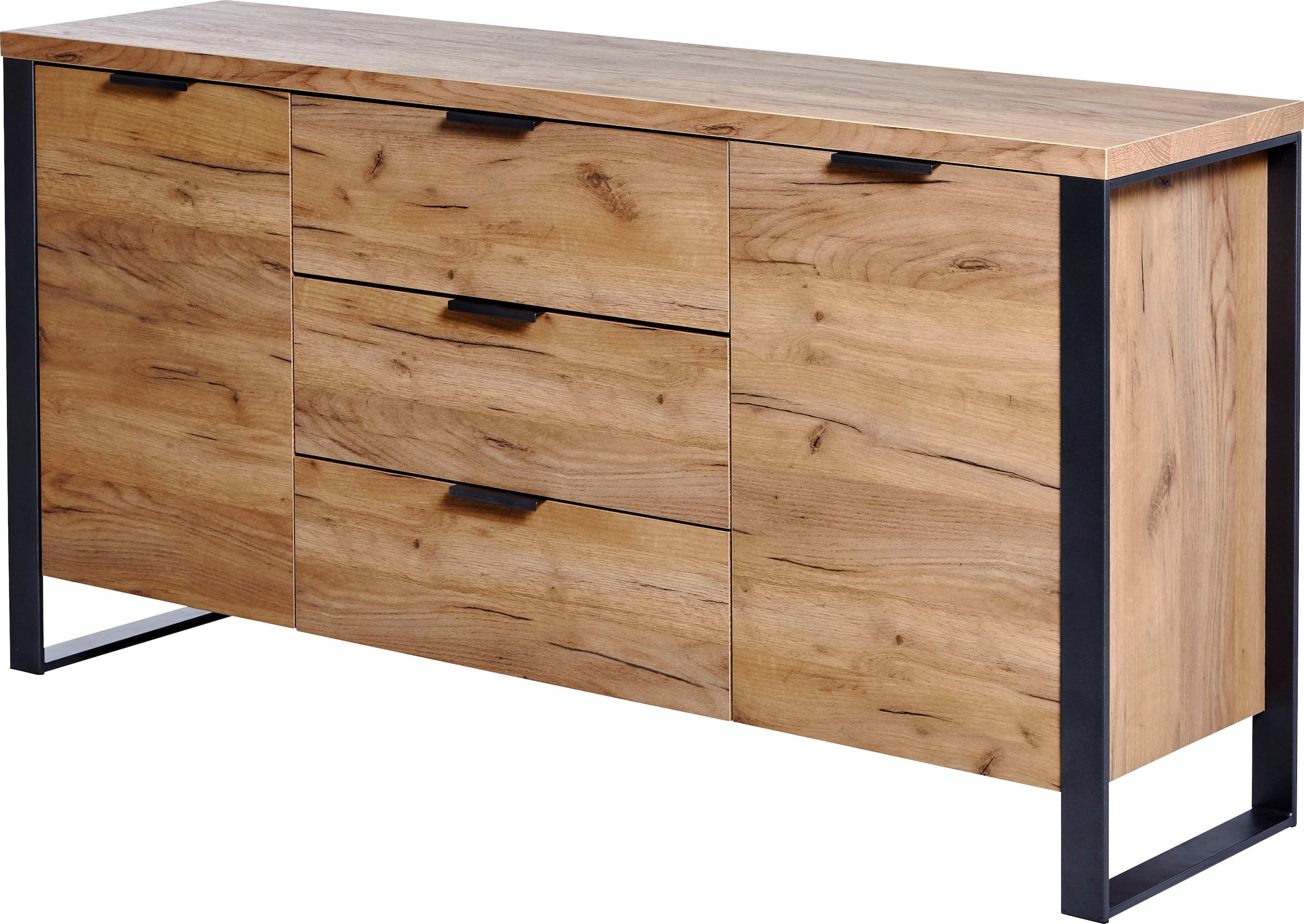 Jahnke Sideboard "LOOP SB 150", (1 St.), mit 2 Türen + 3 Schubladen, Breite ca. 150 cm