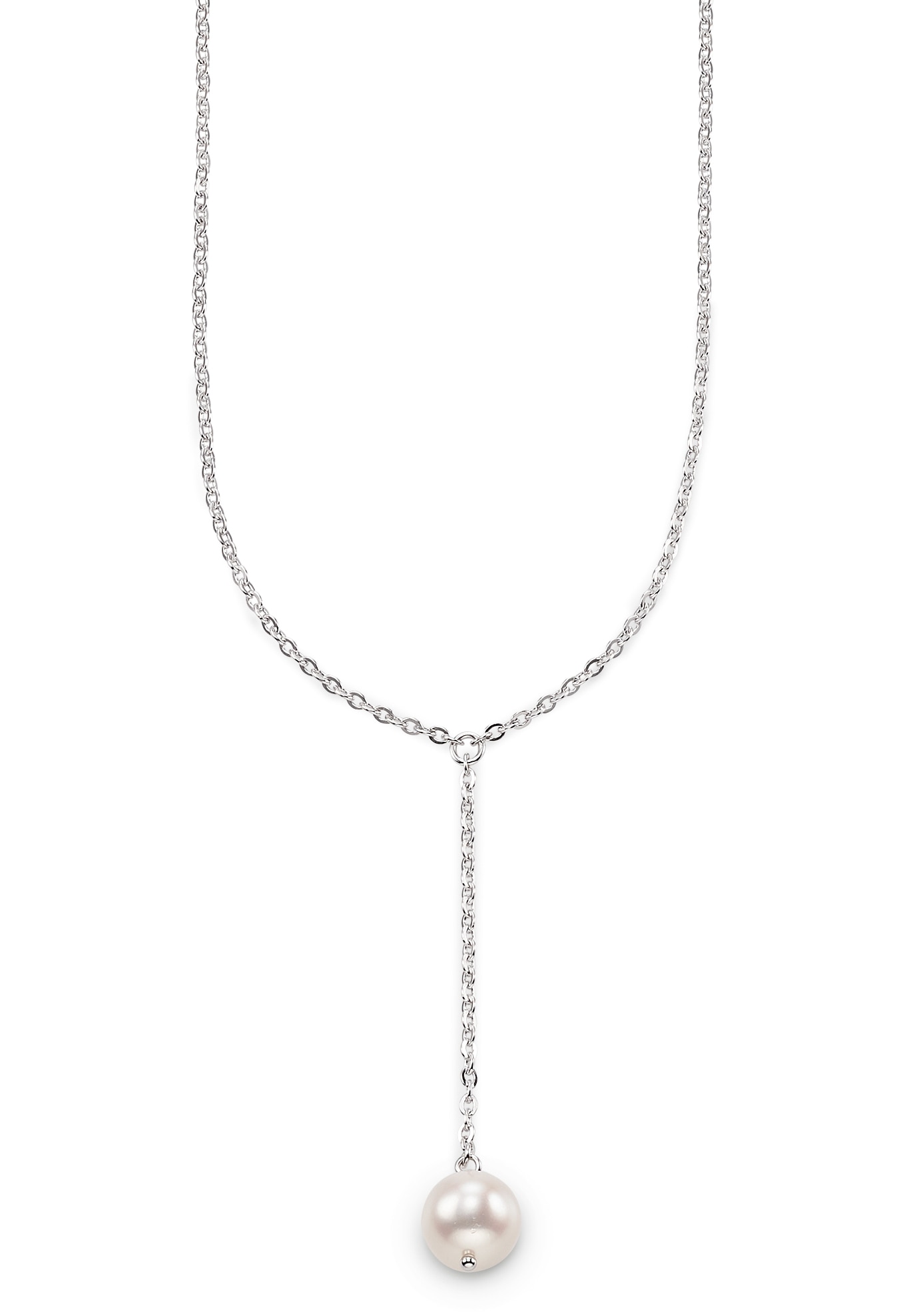 Bruno Banani Kette ohne Anhänger »Schmuck Geschenk Silber 925 Halsschmuck  Halskette Ankerkette Perle«, zu Kleid, Shirt, Jeans, Sneaker! Anlass  Geburtstag Weihnachten online kaufen | BAUR