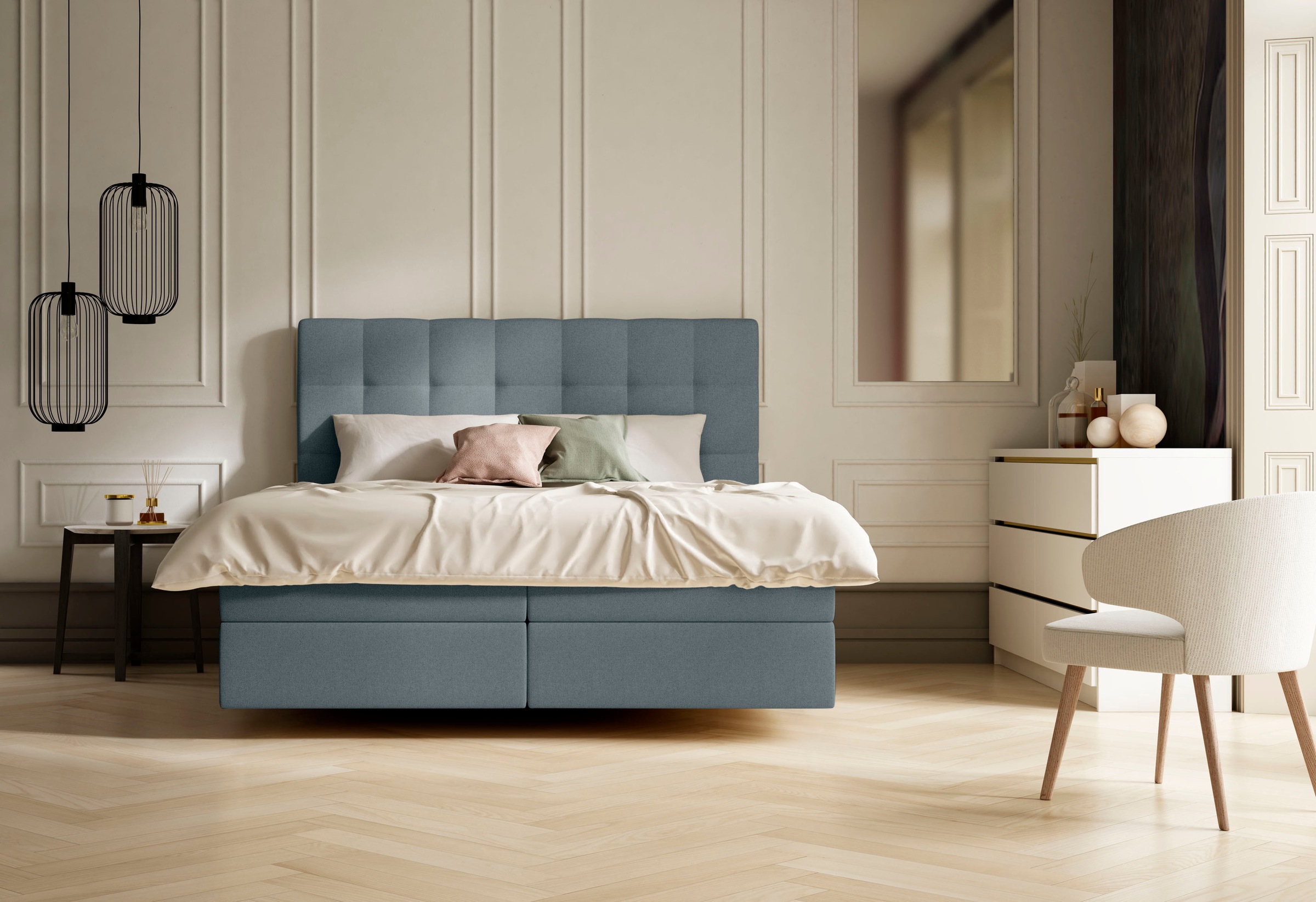 Schlaraffia Boxspringbett »Aida«, mit GELTEX® Next Topper und 7-Zonen-Tonnentaschen-Federkernmatratze