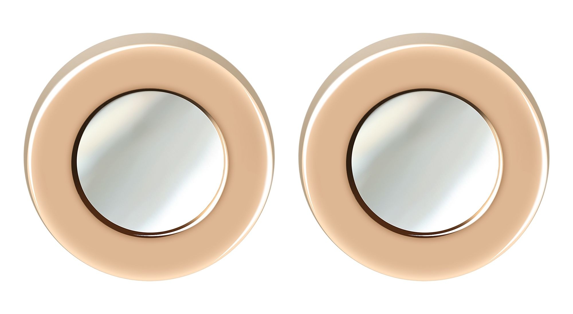 Adelia´s Paar Ohrhänger »Damen Ohrringe – Ohrstecker aus Edelstahl mit Perlmutt« Zum Verschenken – ideal zum Jubiläum