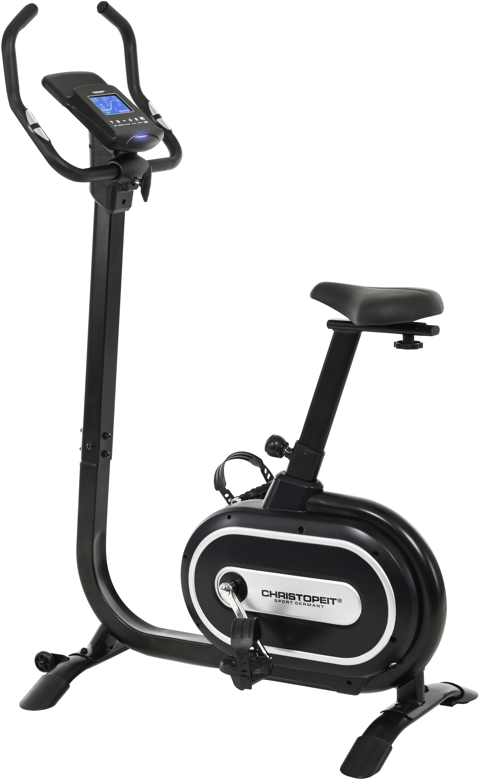 Christopeit Sport® Ergometer »Ergometer ET 5.1« 120 kg max. Benutzergewicht, Fahrrad, 32 Widerstandsstufen