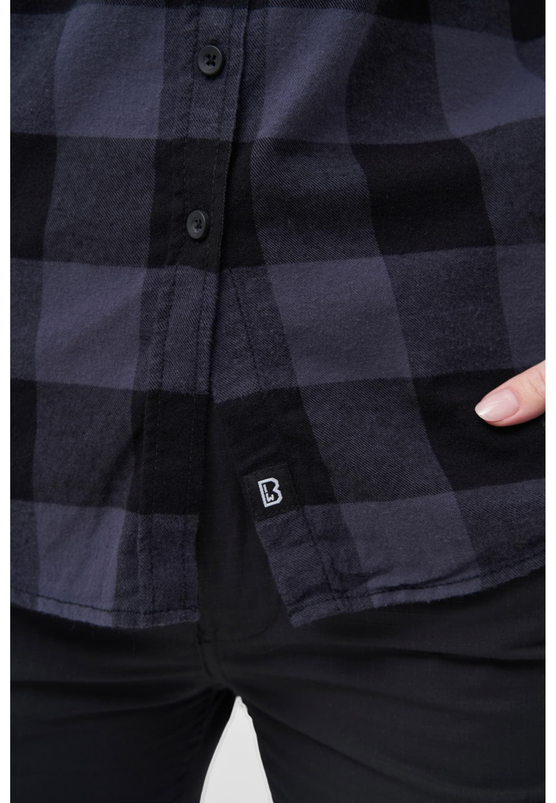 Brandit Langarmhemd »Brandit Damen Amy Flanell Shirt GIRLS«, (1 tlg.)
