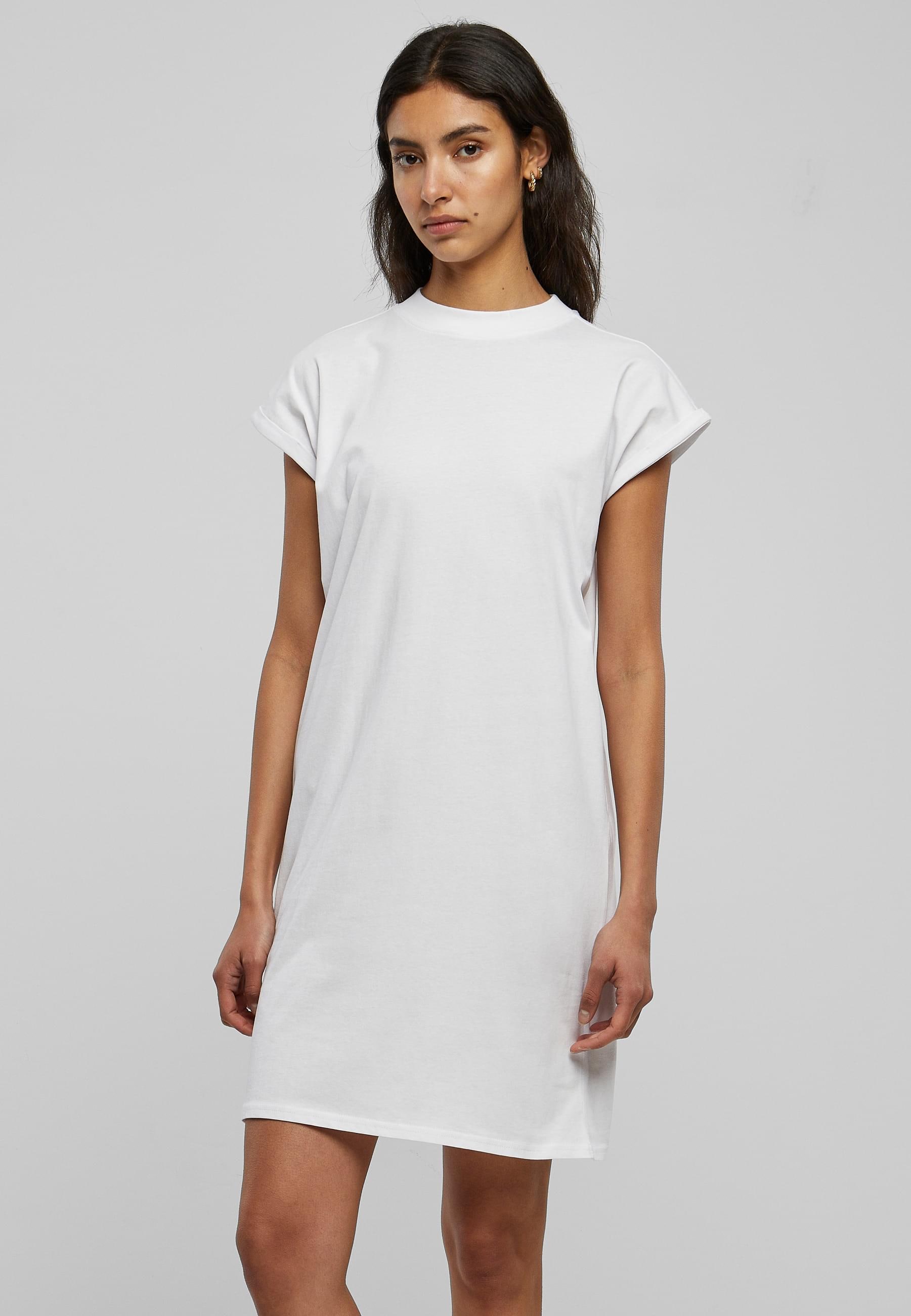 URBAN CLASSICS Shirtkleid »Urban Classics Damen Ladies Turtle Extended Shoulder Dress«, (1 tlg.)