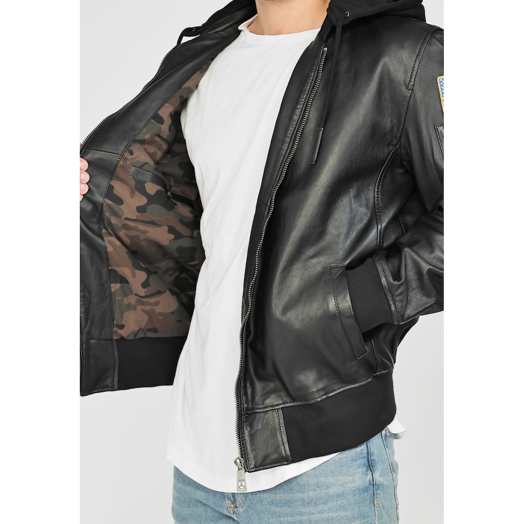 TOP GUN Lederjacke »TG20212111«