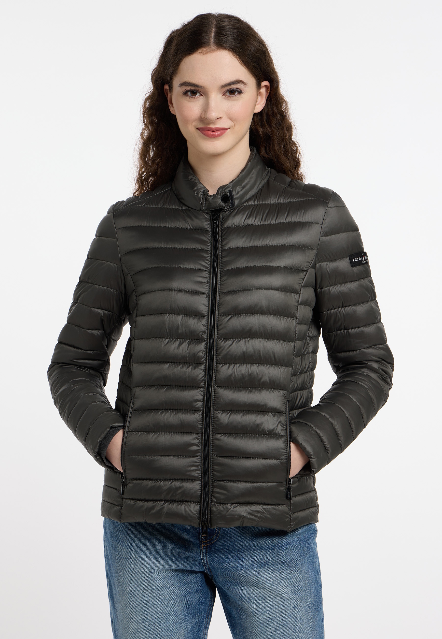 Frieda & Freddies Steppjacke »Fake Down Jacket / Judy«, mit Reißverschluss