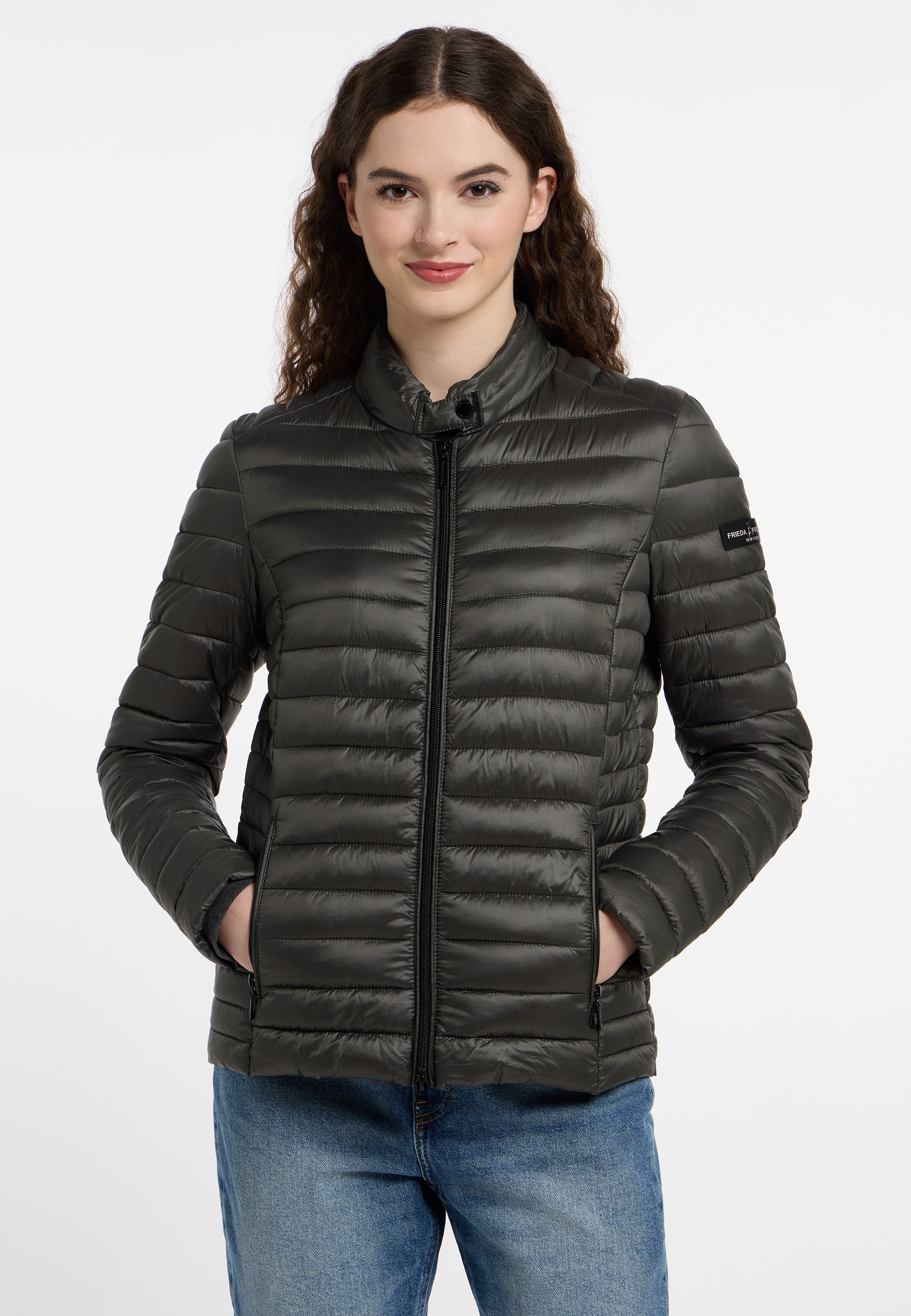 Frieda & Freddies Steppjacke "Fake Down Jacket / Judy", mit Reißverschluss