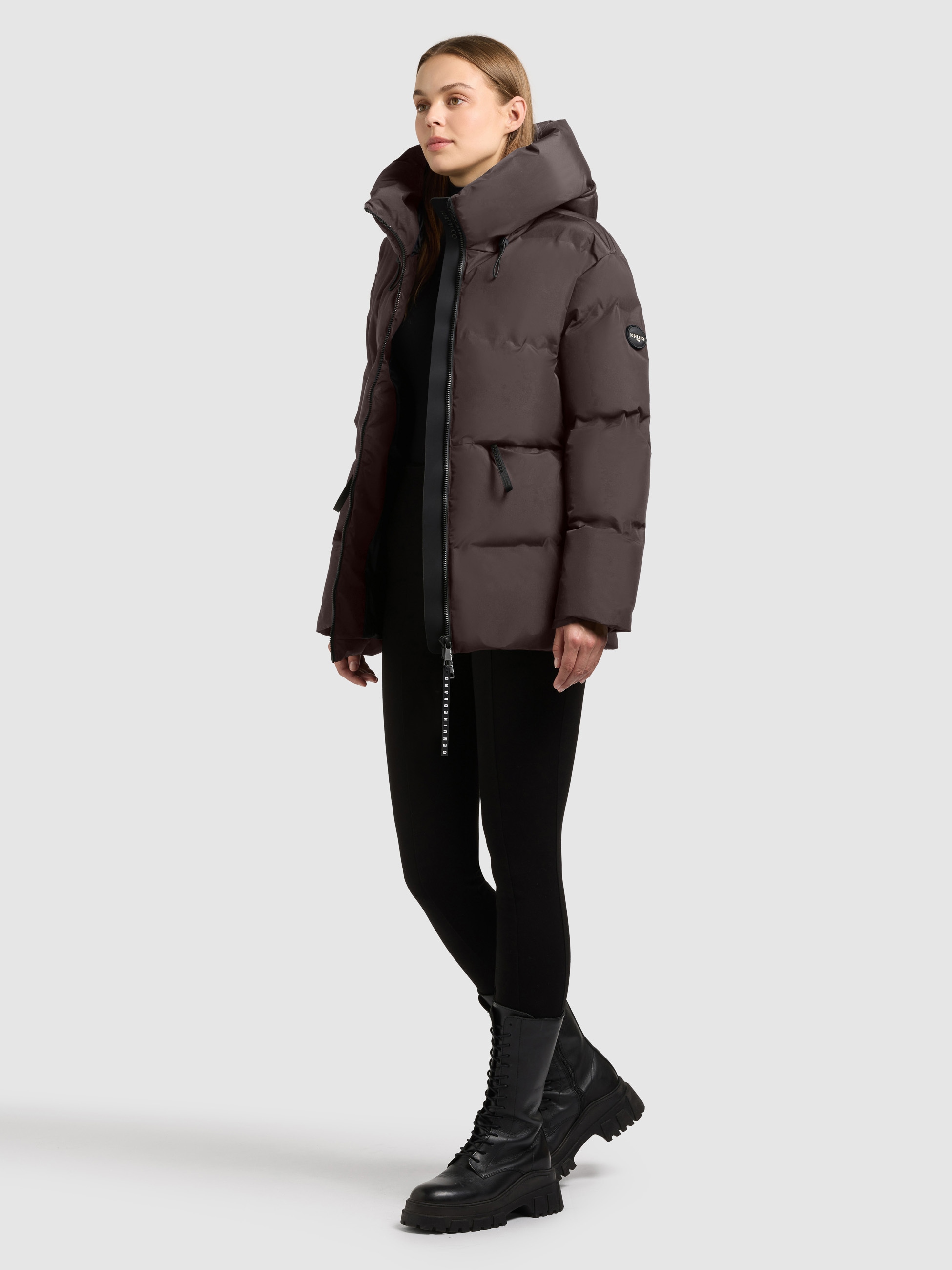 khujo Steppjacke »ELLIS2« mit Kapuze