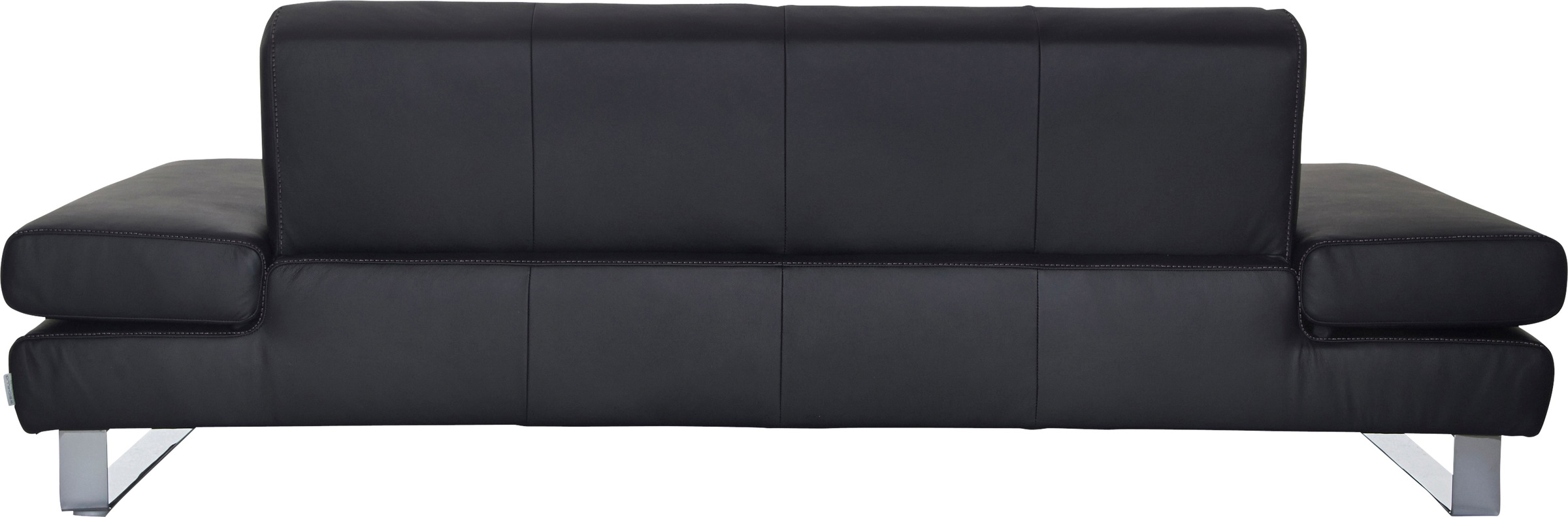 W.SCHILLIG 3-Sitzer »taboo Designsofa mit hohem Sitzkomfort« mit Normaltiefe, inklusive Armlehnenverstellung, mit Kontrastnaht