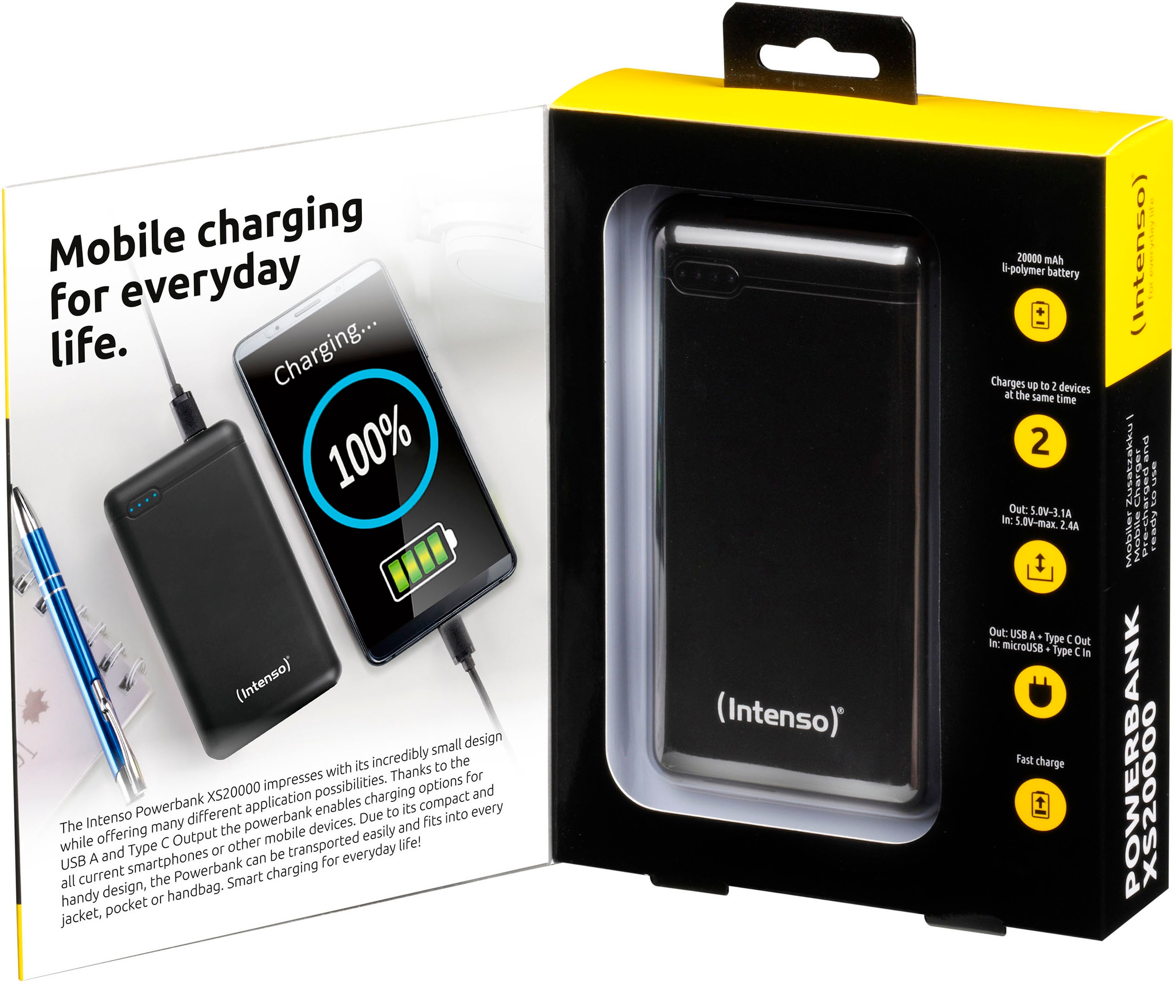 Intenso Powerbank »XS20000«, 20000 mAh