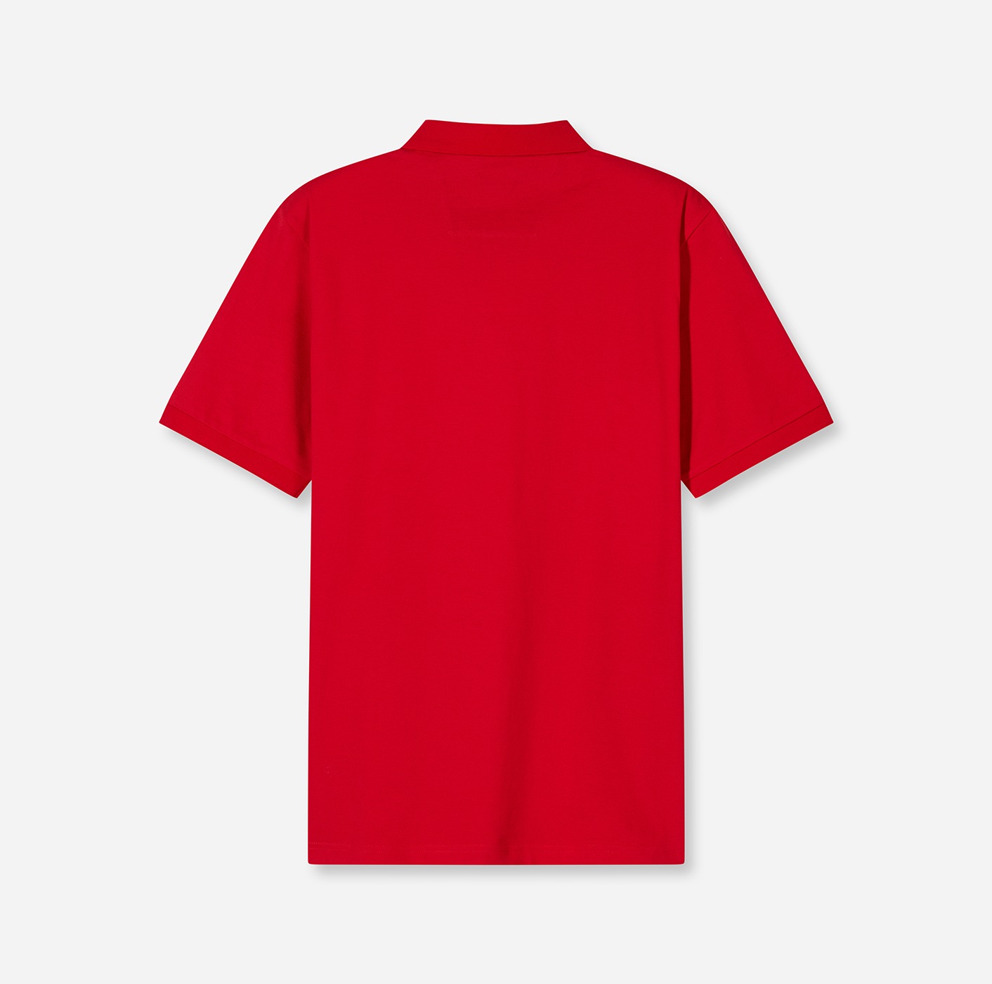 OLYMP Casual Wirk Poloshirt Rot M 2