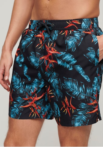 Badeshorts »SD-HAWAIIAN PRINT 17" SWIM SHORT«