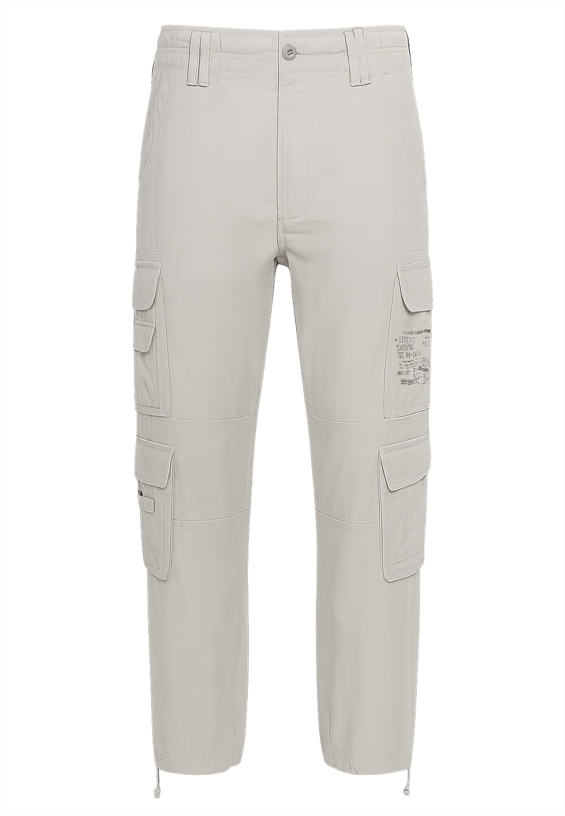 BRANDIT Herren Cargohose "Brandit Herren Vintage Cargo Pants"weiß, Gr. 7XL, 100% Baumwolle, Hosen