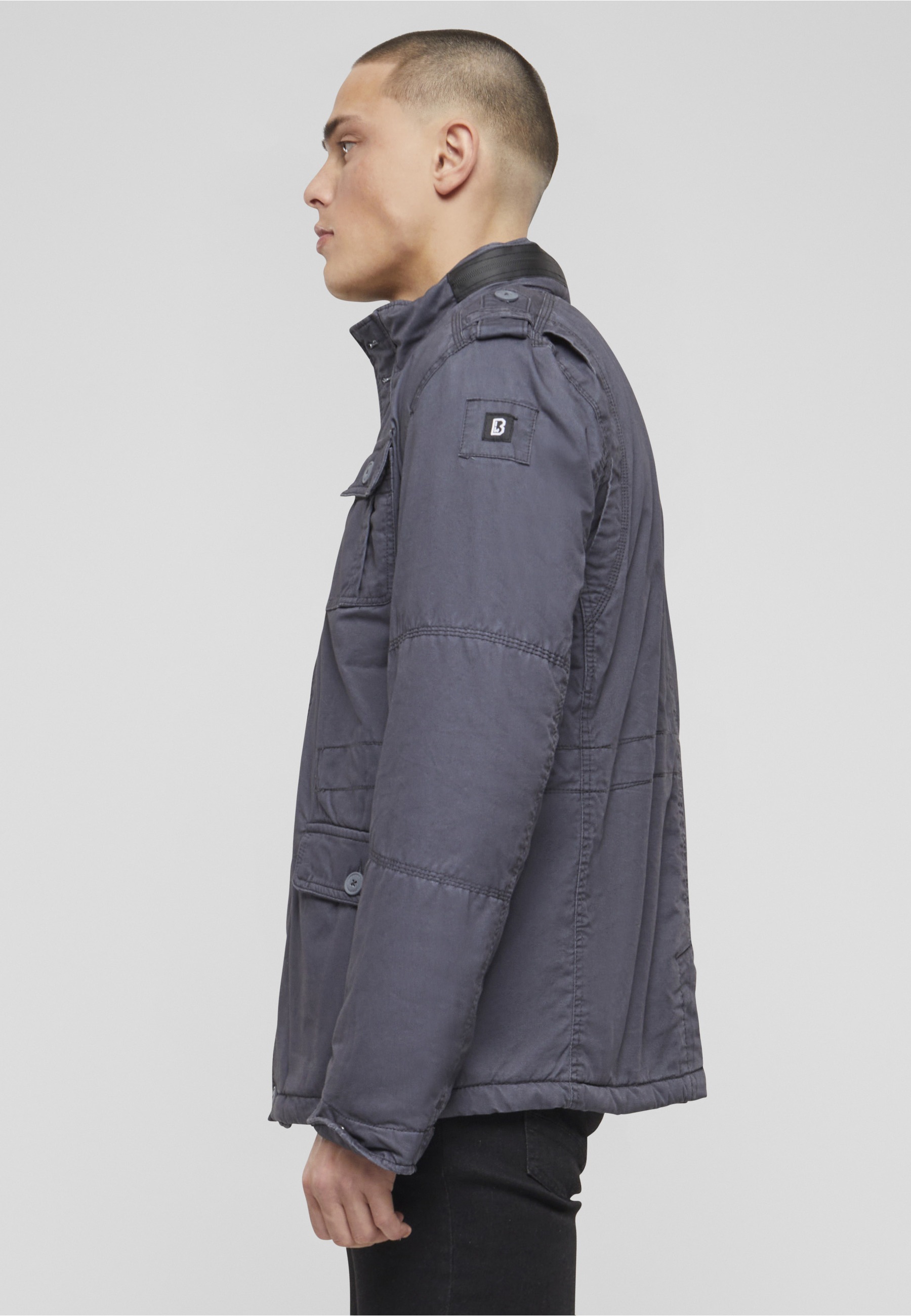 Brandit Allwetterjacke »Brandit Herren Britannia Winter Jacket« 1 Stk. tlg. ohne Kapuze