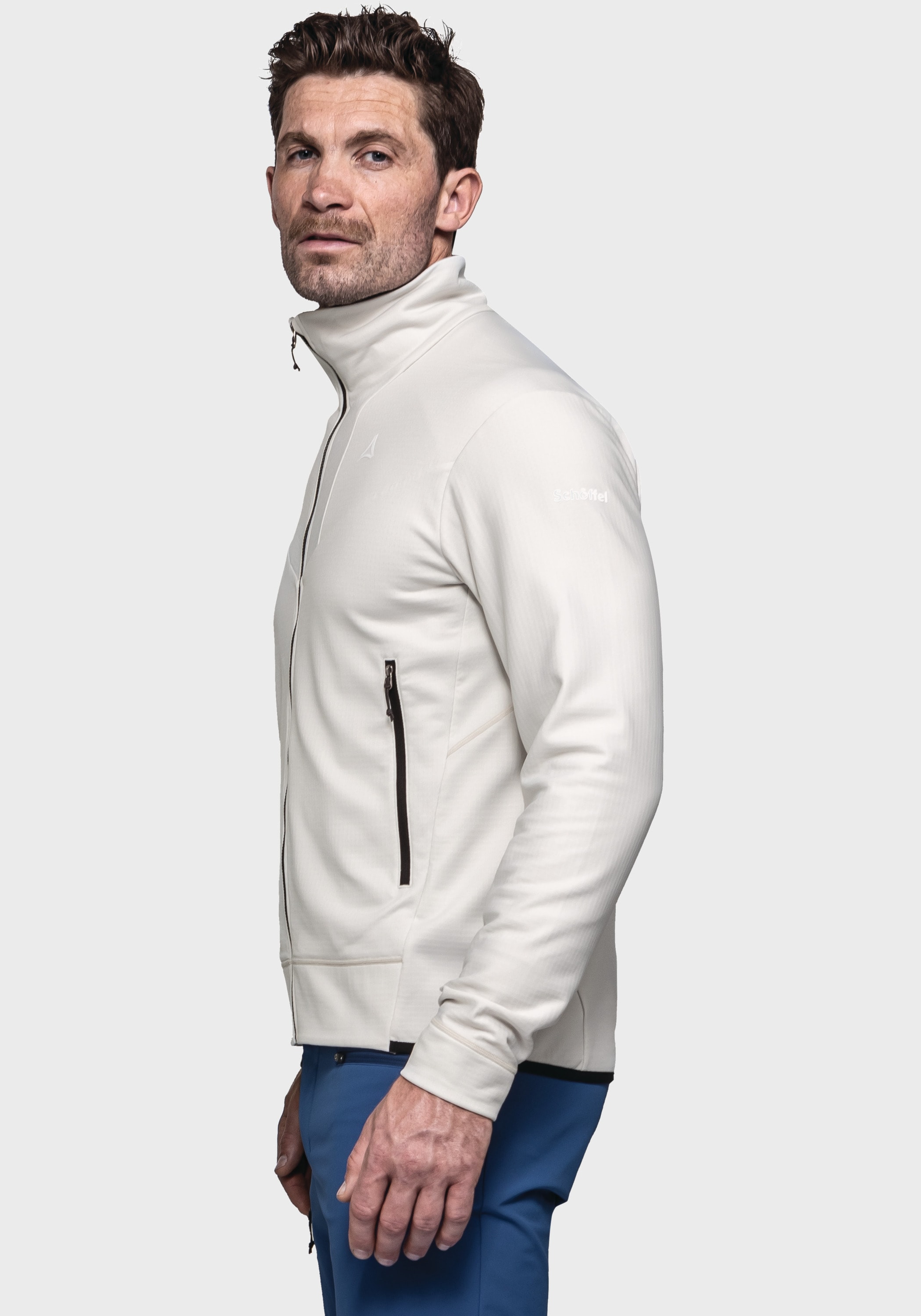 Schöffel Fleecejacke »Mountain Fleece Jkt Style Blaueis MNS«, ohne Kapuze