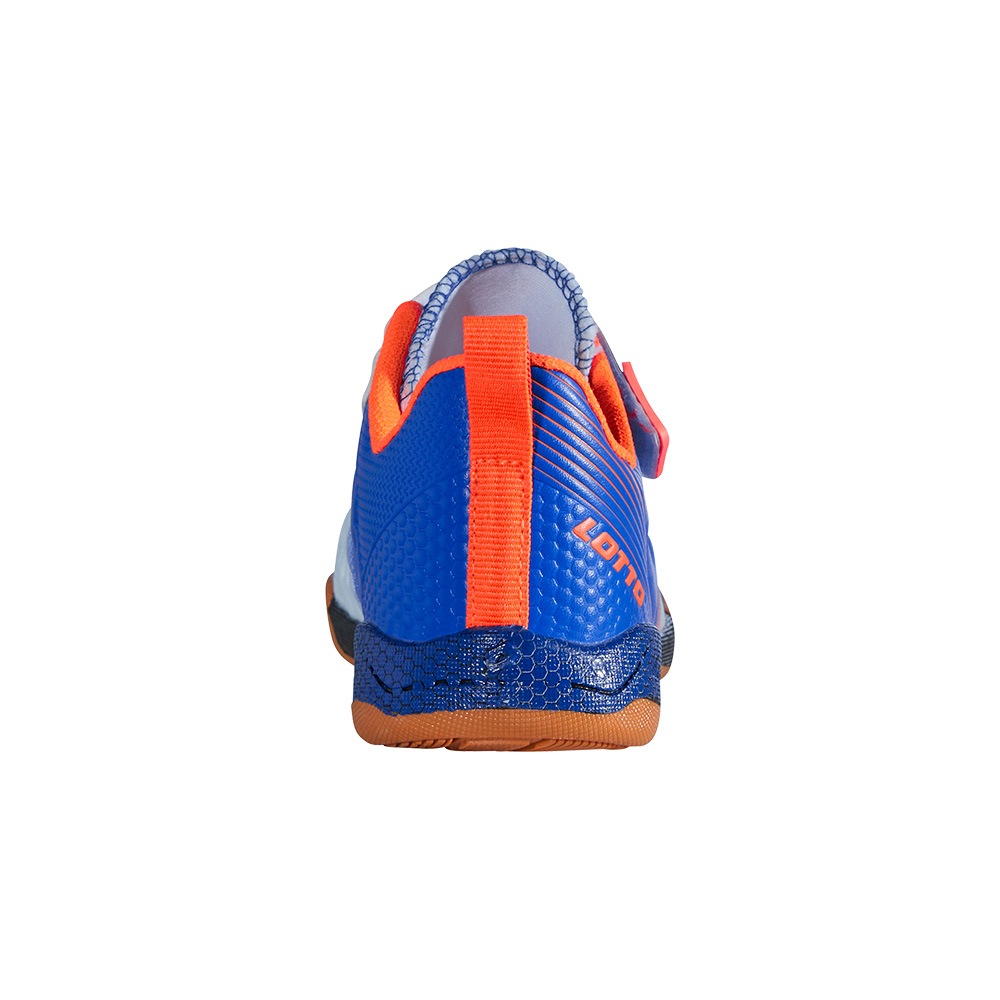Lotto Shoota Hallenschuhe Mädchen Weiß-Blau 28 3