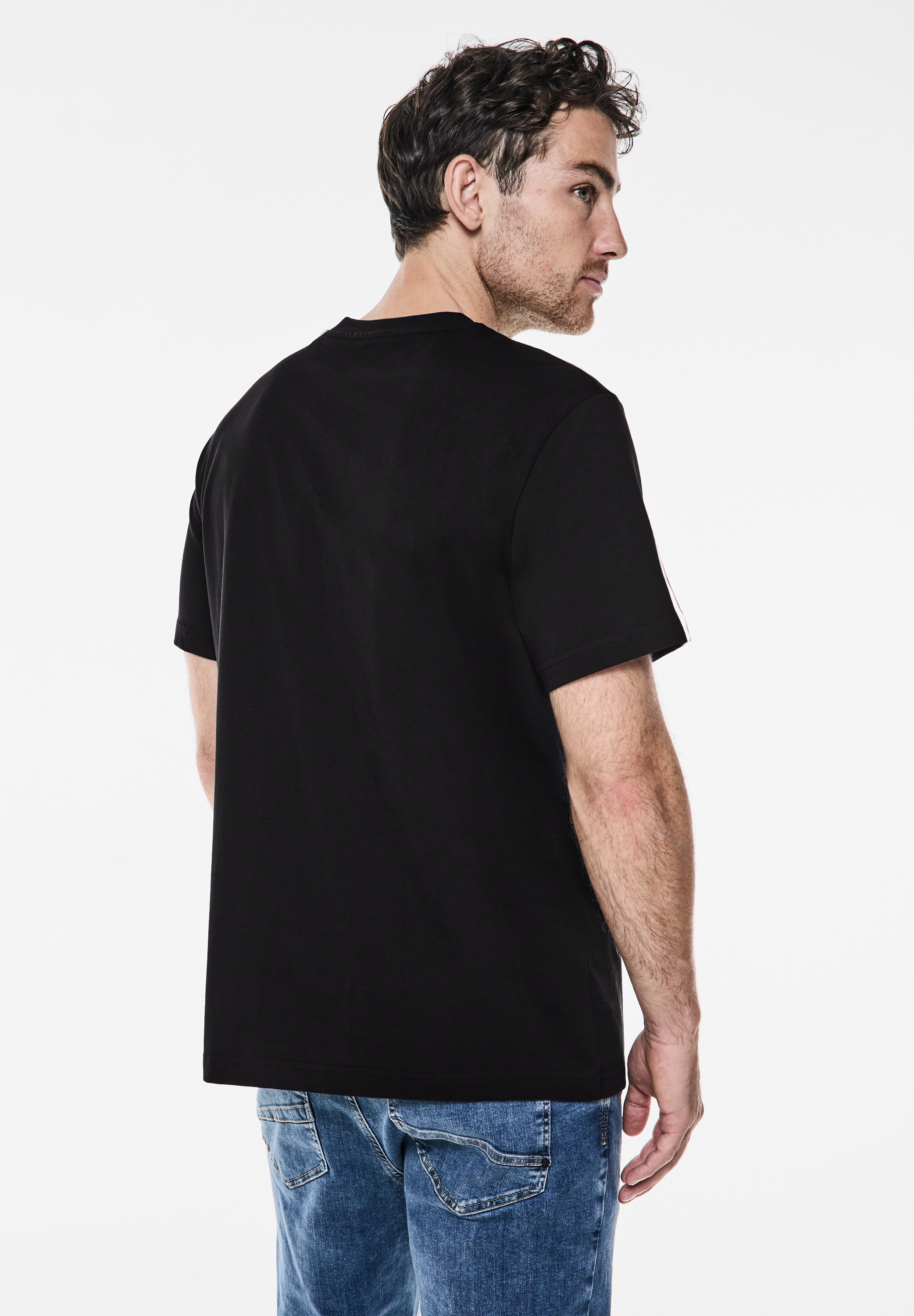 STREET ONE MEN T-Shirt, Rundhalsausschnitt