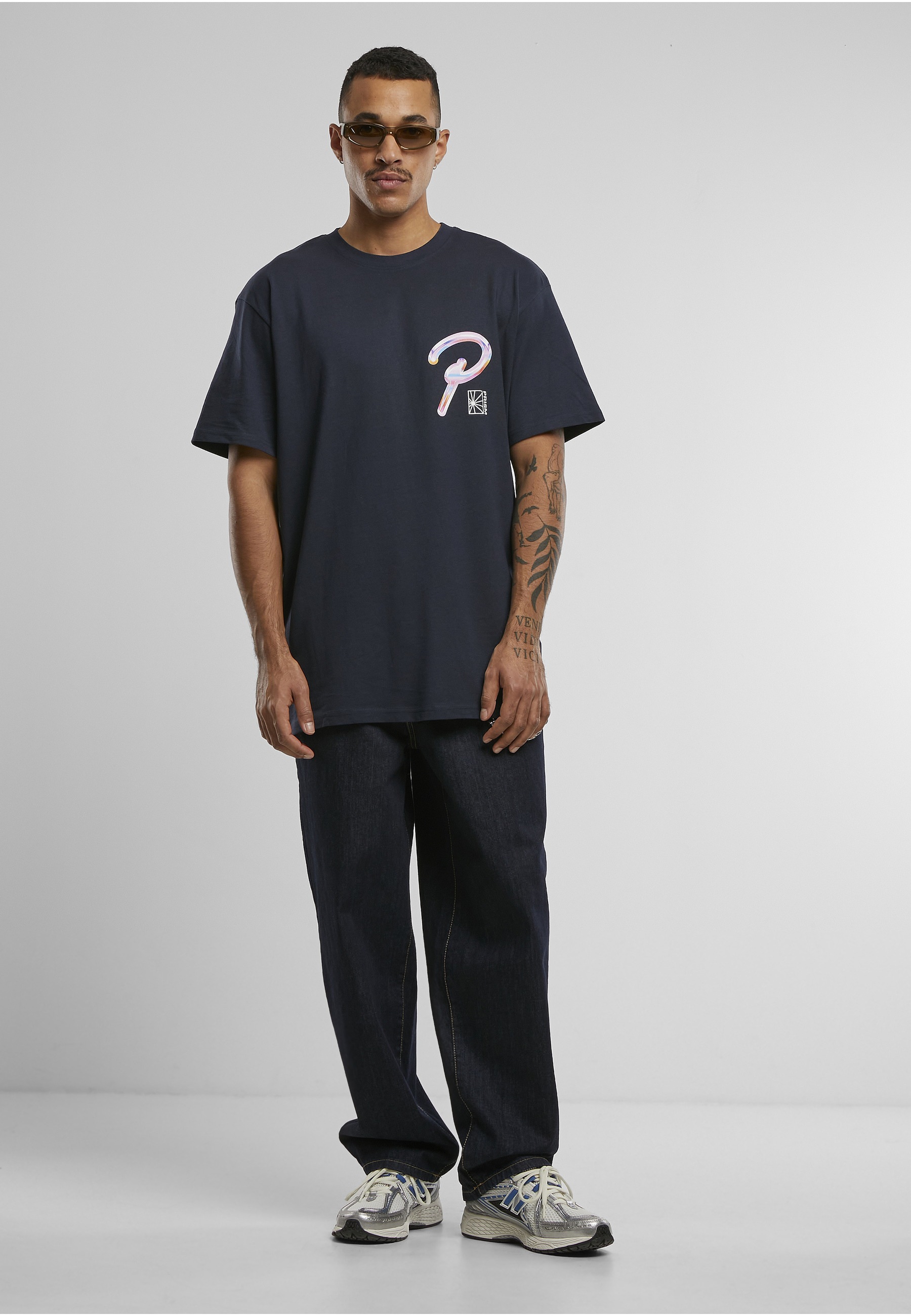 Upscale by Mister Tee Kurzarmshirt »Upscale by Mister Tee Herren Prisma Oversize Tee« 1 Stk.