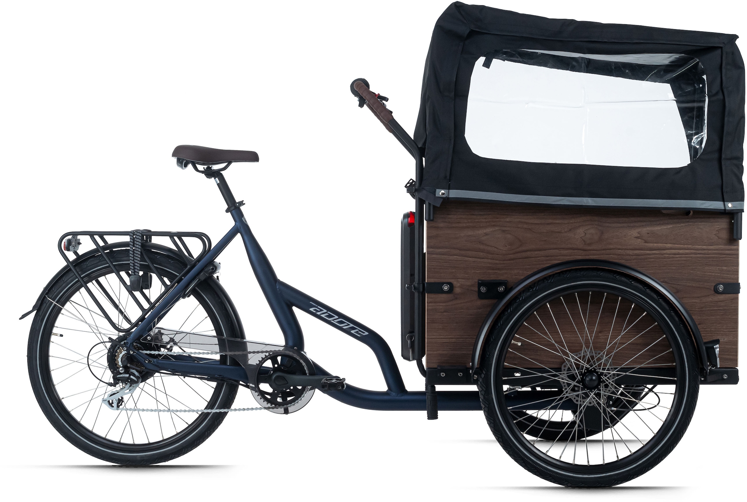 Adore E-Bike »Urban Deluxe«, 7 Gang, Shimano, Acera, Heckmotor 250 W, ABUS Shield 5650 Rahmenschloss