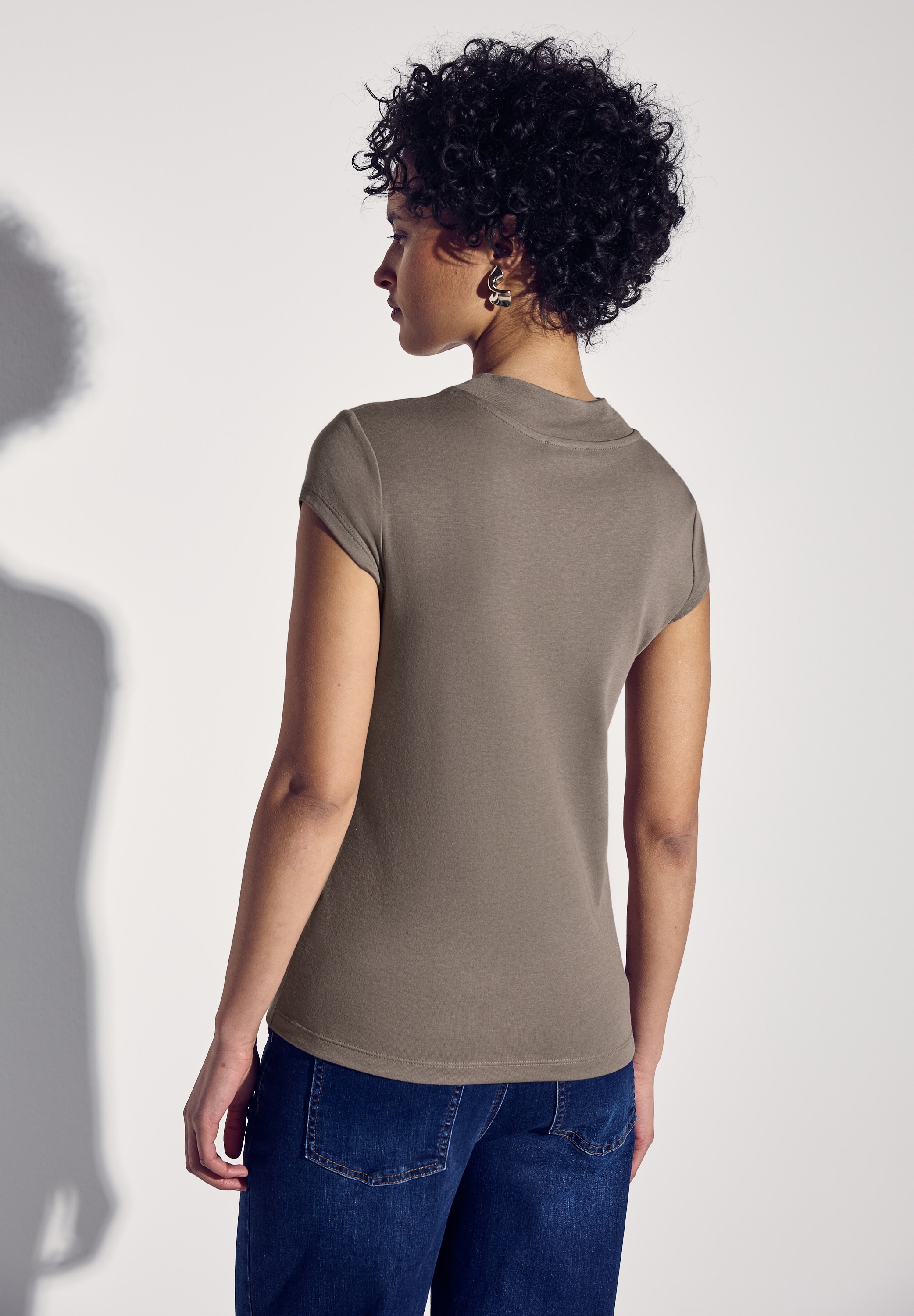 STREET ONE T-Shirt, mit Turtleneck