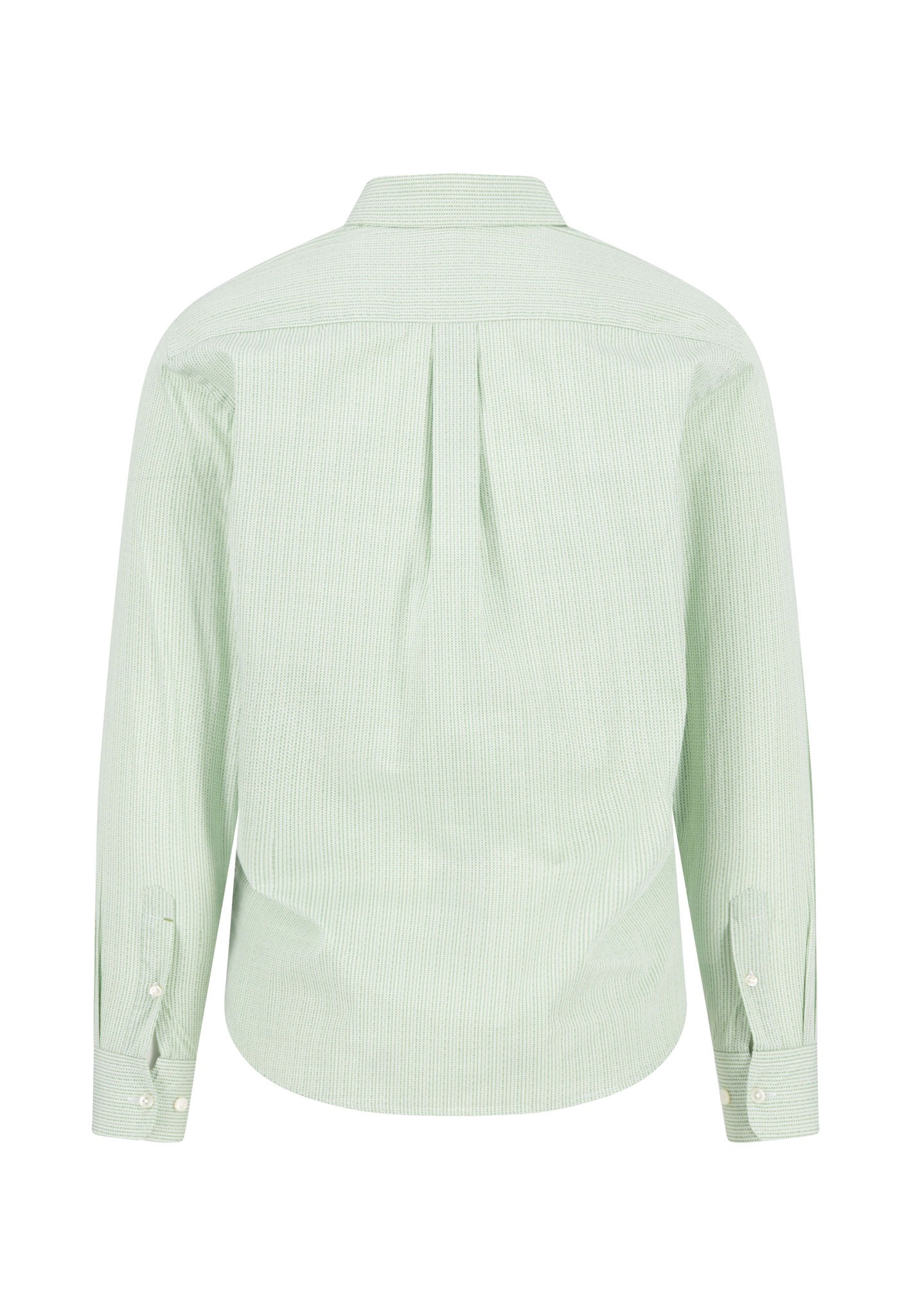 Thumbnail - FYNCH-HATTON Langarmhemd normale Passform, Struktur-Print, mit Brusttasche