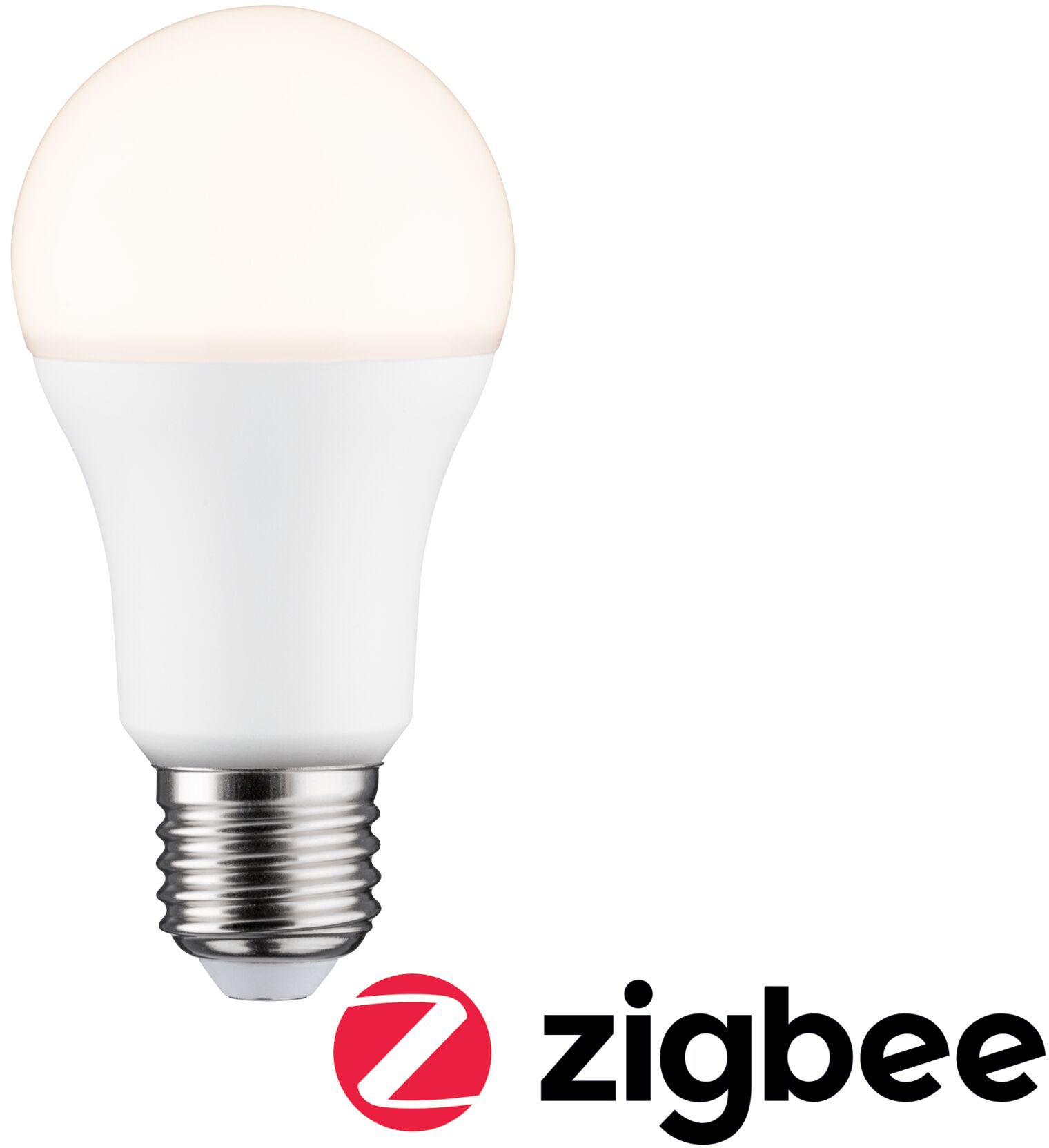 Paulmann LED-Leuchtmittel »Smart Home Zigbee Standardform 9 W Matt E27 2.700K Warmweiß«, E27, 1 St., Warmweiß