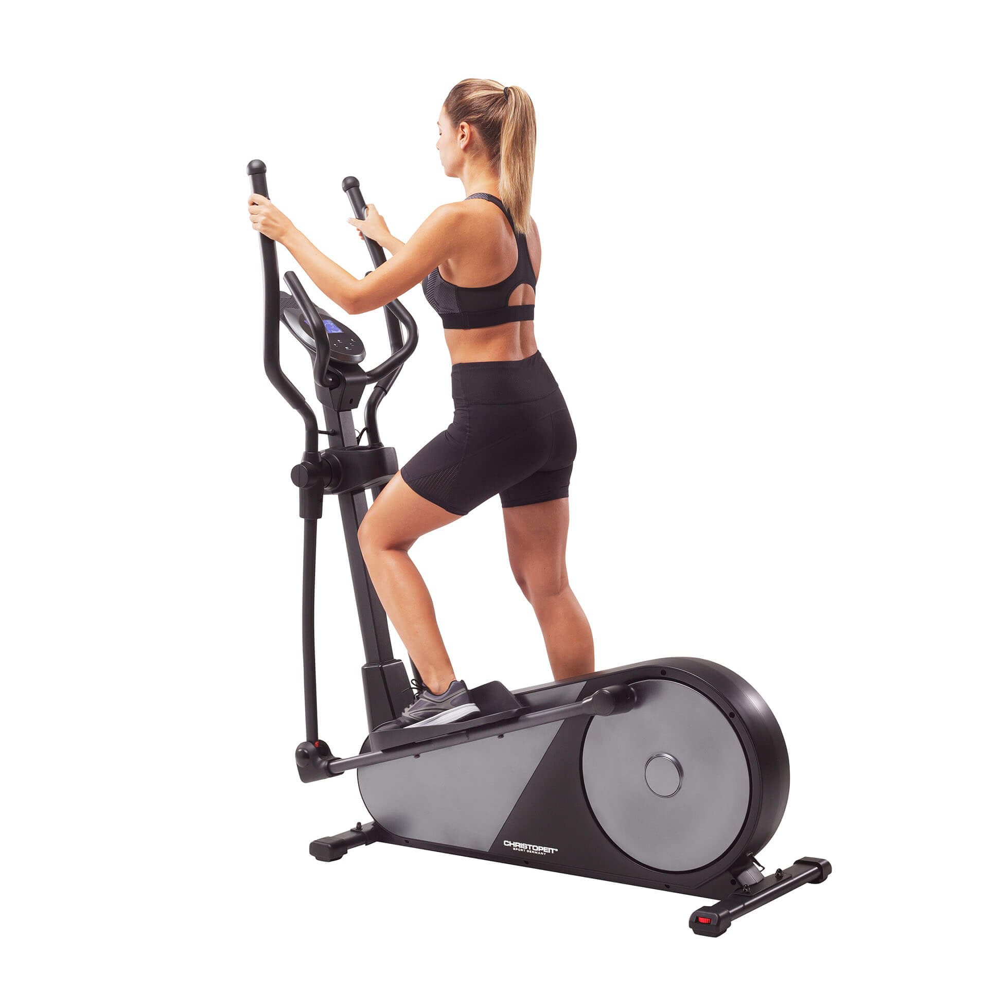 Christopeit Sport® Crosstrainer-Ergometer »EL 8000« 150 kg max. Benutzergewicht, 32 Widerstandsstufen