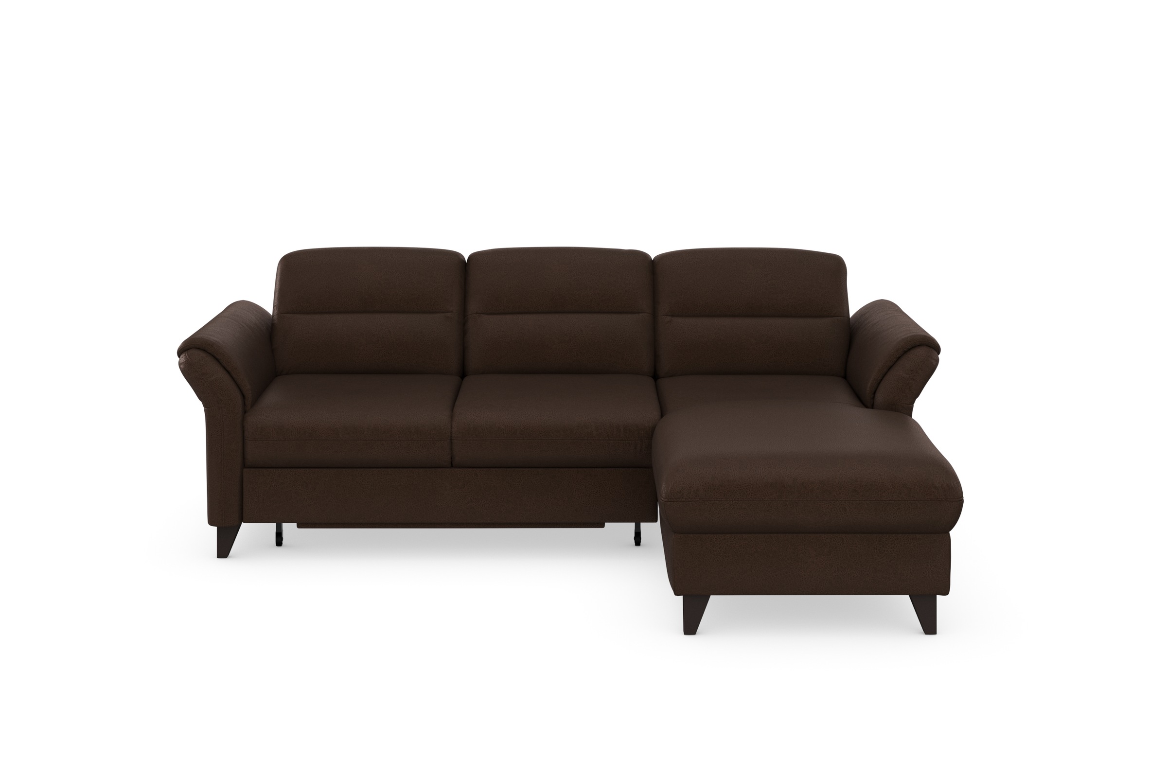 sit&more Ecksofa "Mellum L-Form" Federkern, wahlweise mit Bettfunktion, Bet günstig online kaufen