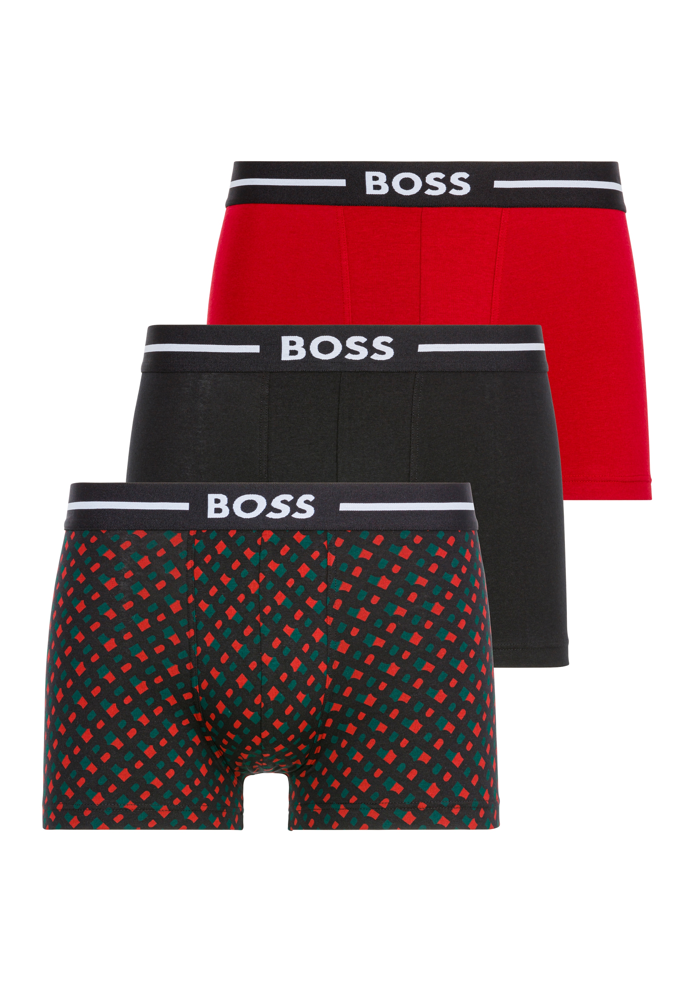 BOSS Trunk, (Packung, 3 St.), mit Logobund