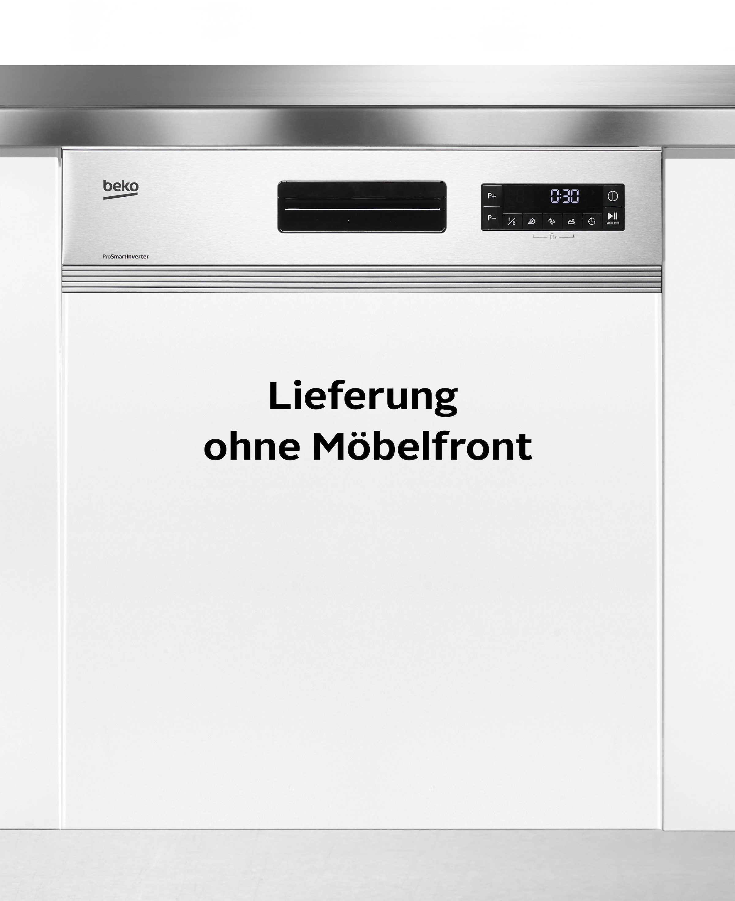 BEKO teilintegrierbarer Geschirrspüler "DSN16440X" 14 Maßgedecke ProSmart I günstig online kaufen