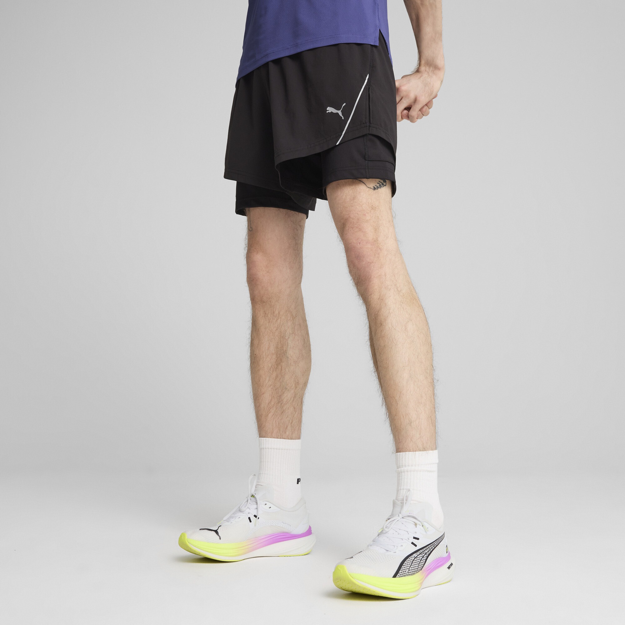 PUMA Laufshorts »ULTRAWEAVE 5" 2-in-1 Laufshorts Herren«