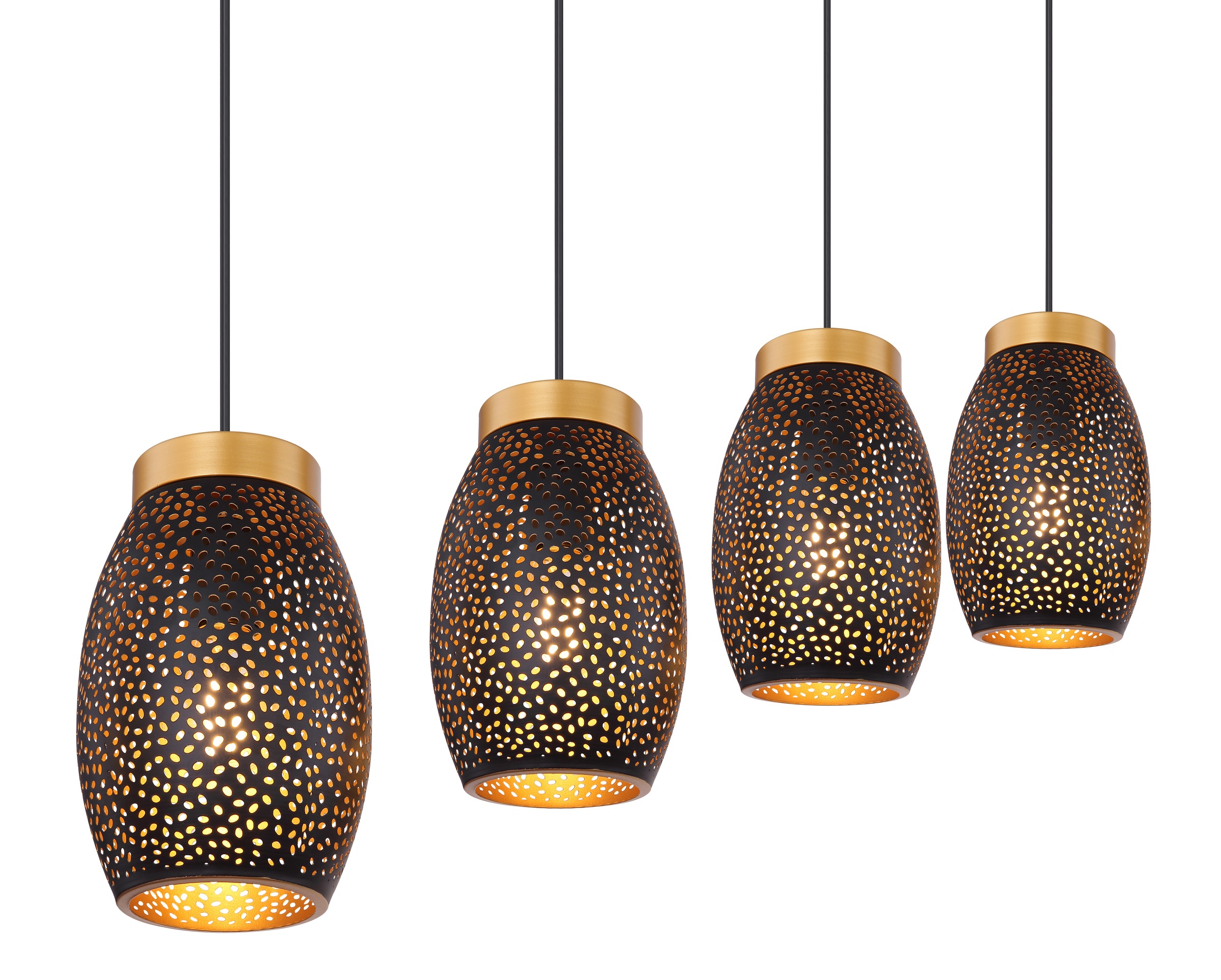 GLOBO LIGHTING Hängeleuchte »NARRI«, Leuchtmittel E27 | ohne Leuchtmittel, Hängelampe/Pendelleuchte/Esszimmer/Wohnzimmer/Esstisch