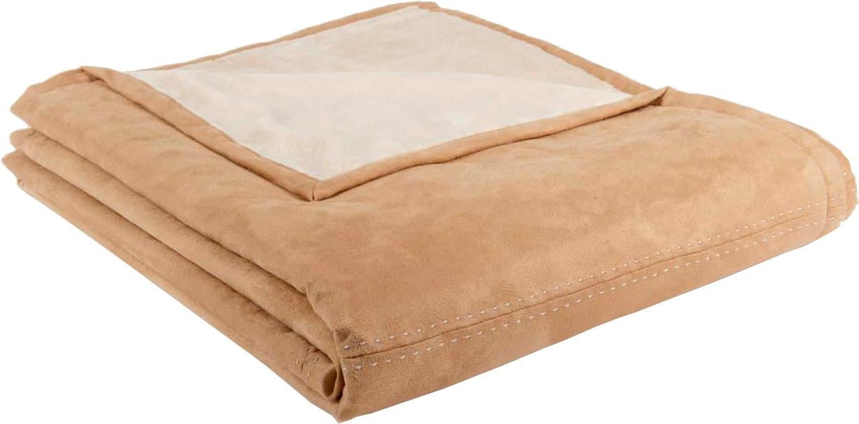 Optik, Gold-Line Kuscheldecke BAUR Alcantara Wohndecke kaufen in »Alcantara«, |