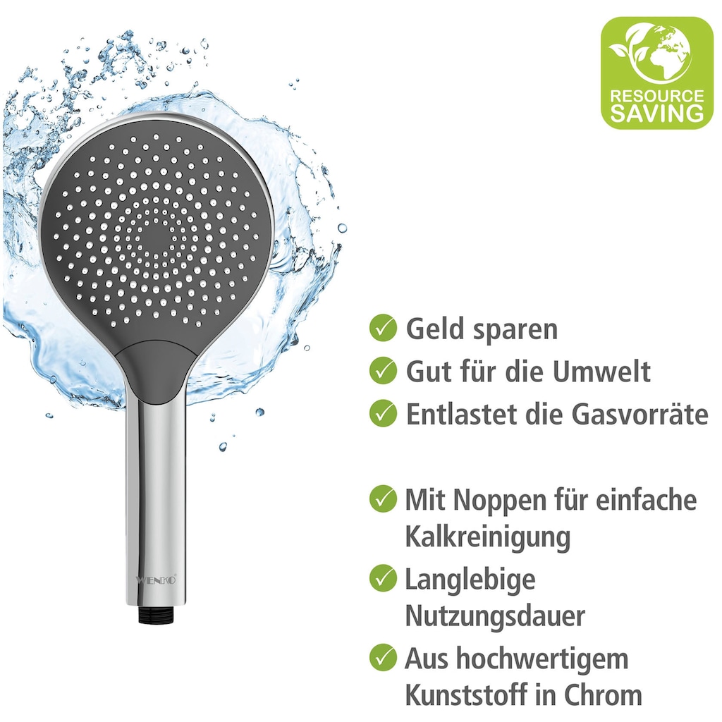 WENKO Handbrause »Watersaving«, (1 tlg.)