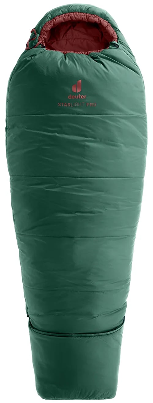 DEUTER Kinderschlafsack "STARLIGHT PRO", B/L: 67cm x 160cm, grün, Schlafsäcke, für Kinder und Jugendliche mit einer Körpergröße 130–170 cm