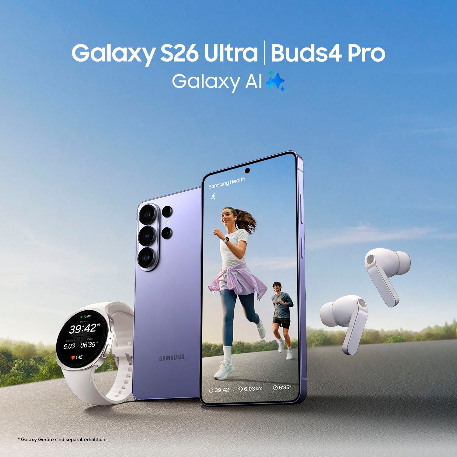 Samsung Smartphone »Galaxy S26 Ultra« Schwarz