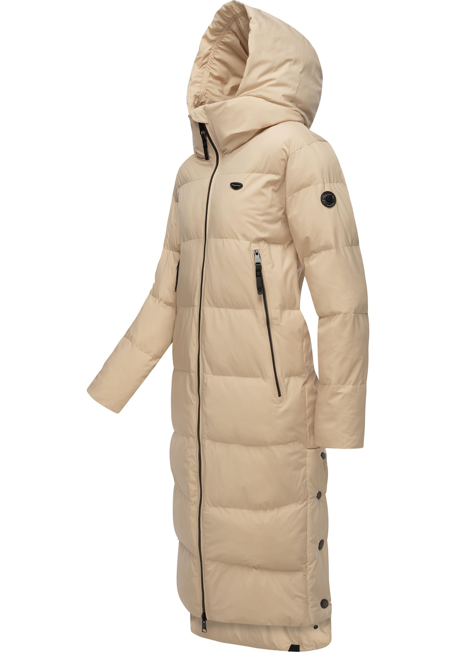 Ragwear Wintermantel "Patrise" Extralanger Damen Winter Steppmantel mit Geh günstig online kaufen