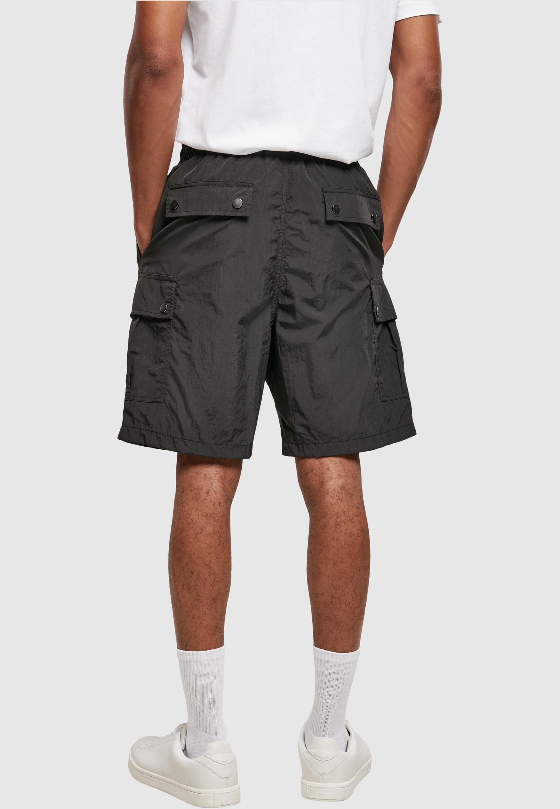 URBAN CLASSICS Cargohose »Urban Classics Herren Nylon Cargo Shorts«, (1 tlg.)