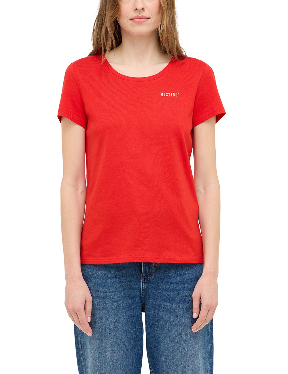 MUSTANG Kurzarmshirt "Damen Style Alma" günstig online kaufen