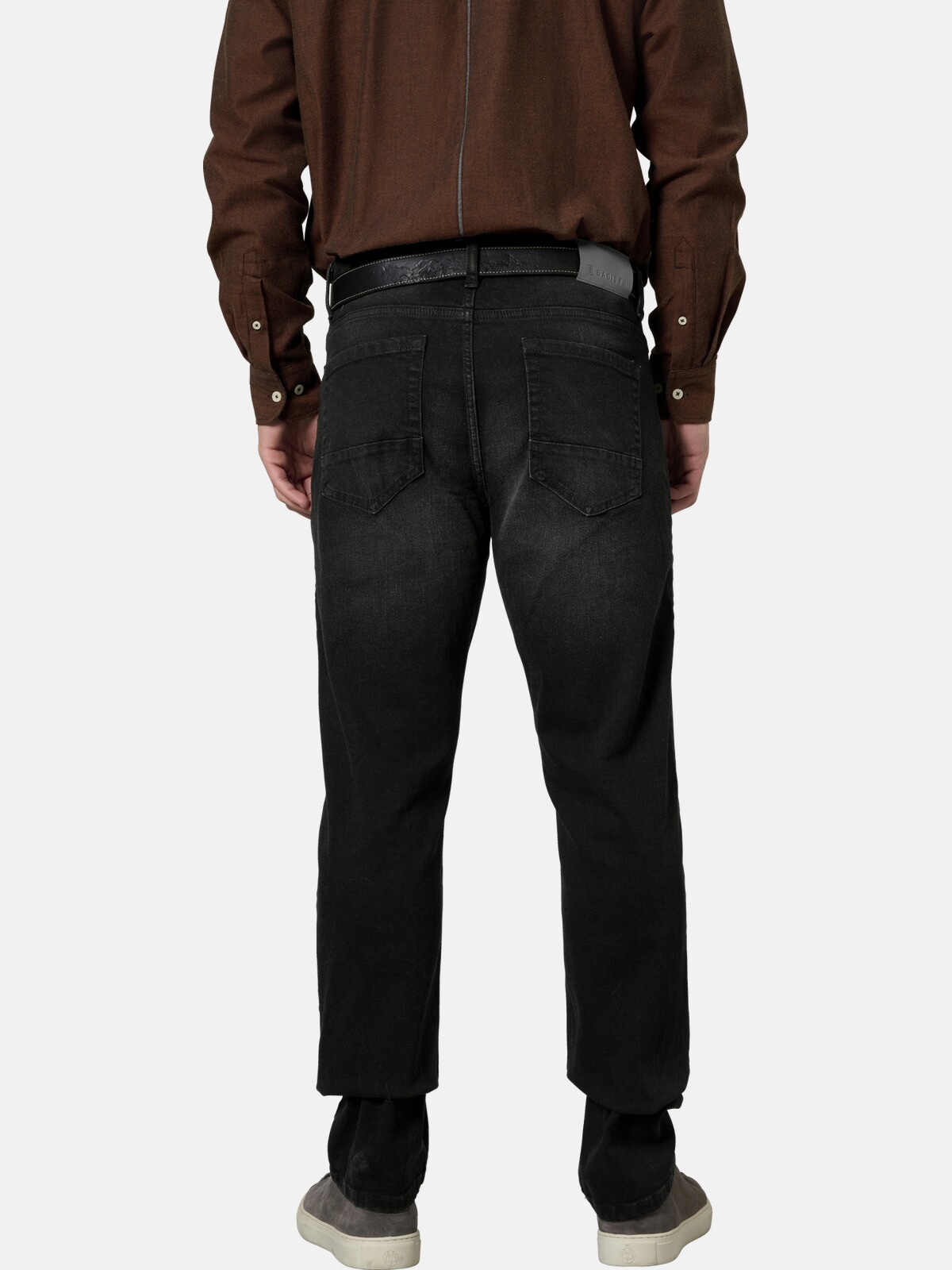5-Pocket-Jeans BABISTA "Jeans ROSVENTO", Herren, Gr. 54, N-Gr, schwarz, Obermaterial: 98% Baumwolle CO. 2% Elasthan EL., regular fit, Jeans 5-Pocket-Jeans 2