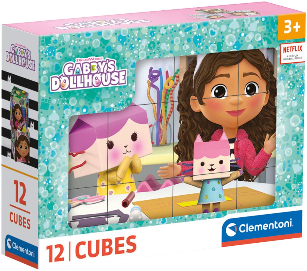 Würfelpuzzle »Gabby's Dollhouse«, Made in Europe; FSC® - schützt Wald - weltweit