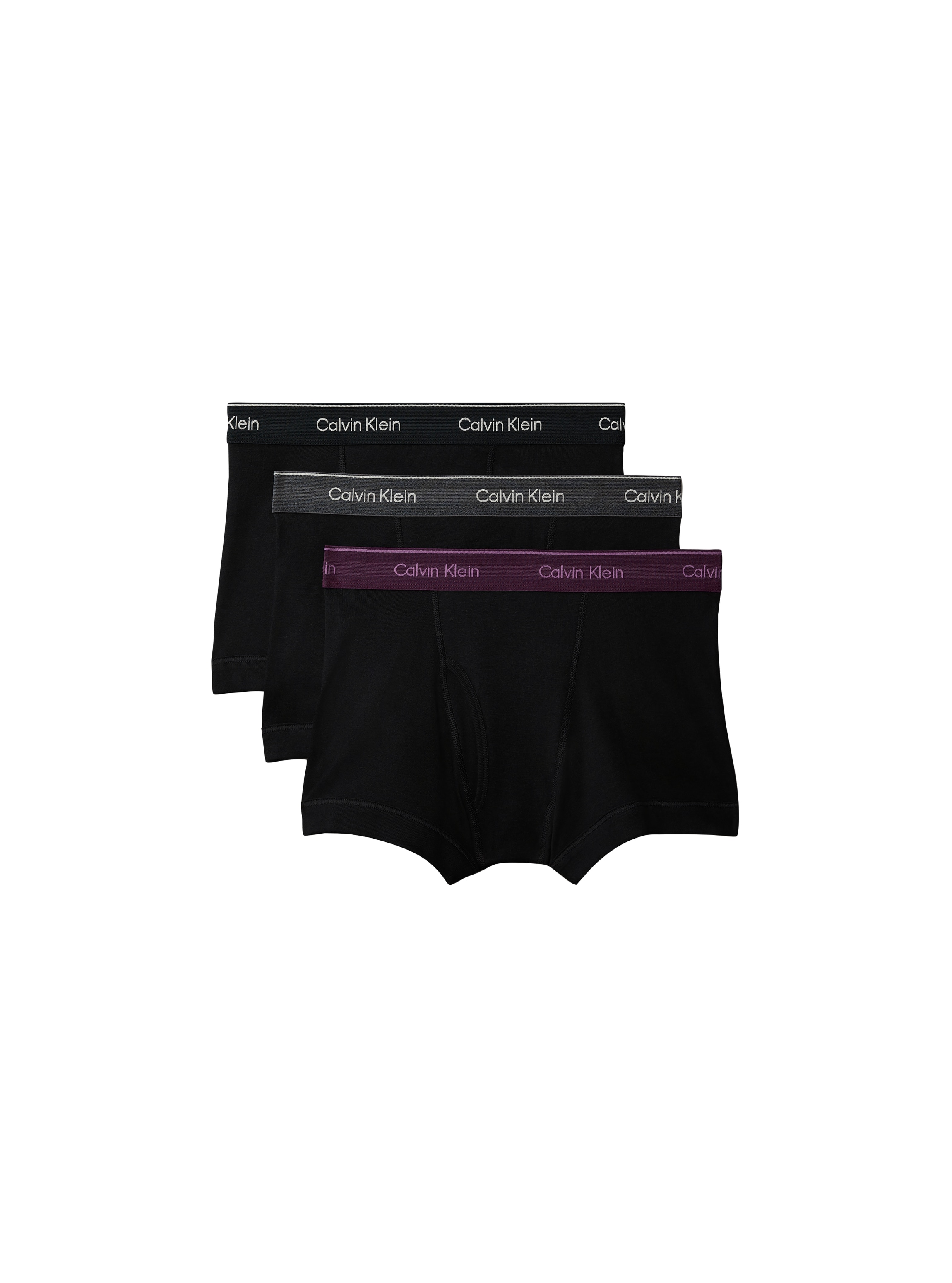 Calvin Klein Underwear Trunk "Trunk 3PK" Packung, 3er-Pack, Mit Logo-Elastikbund