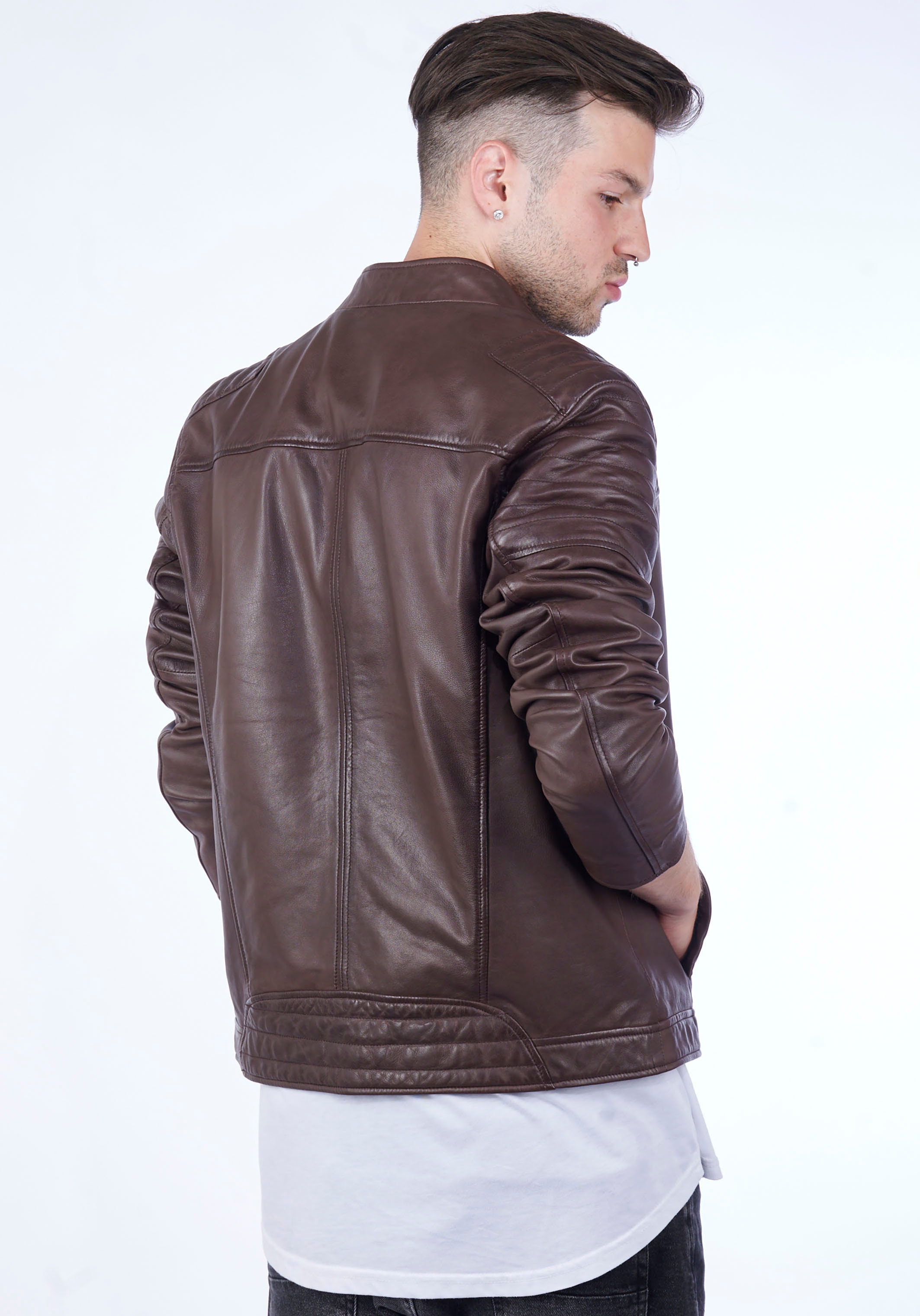 Bruno Banani Lederjacke »Rocha«