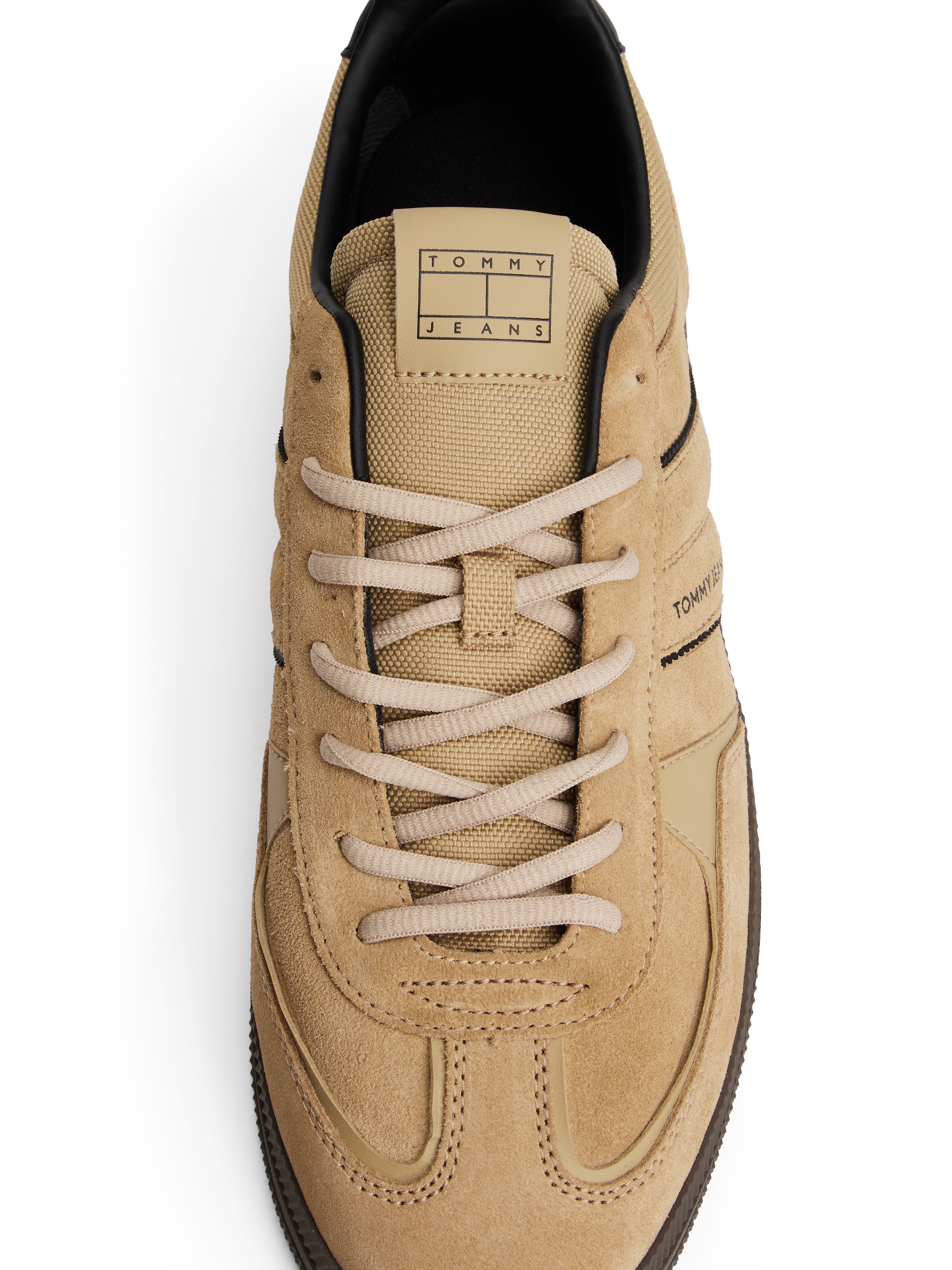 Thumbnail - Tommy Jeans Sneaker "THE GREENWICH EDGE SUEDE", Freizeitschuh, Halbschuh, Schnürer mit farblicher Pasepelierung